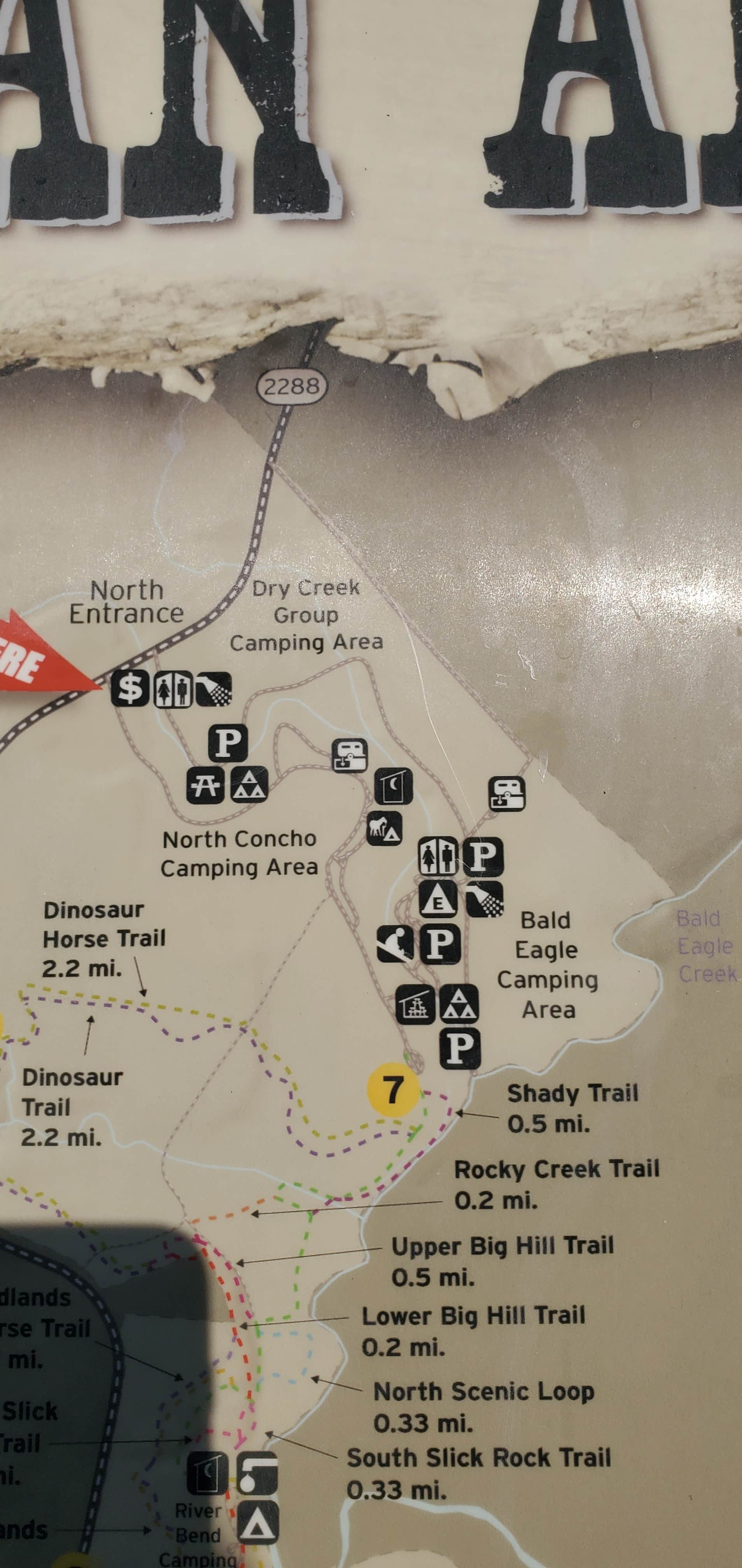 Camper-submitted photo at Bald Eagle — San Angelo State Park near O.C. Fisher Lake