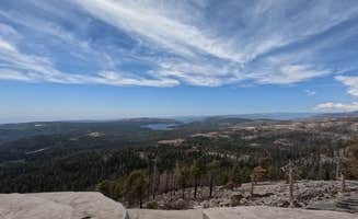 SpentBrassOffroad B.'s photo of a dispersed camping area at Bald Mountain Lookout near Dunlap, CA