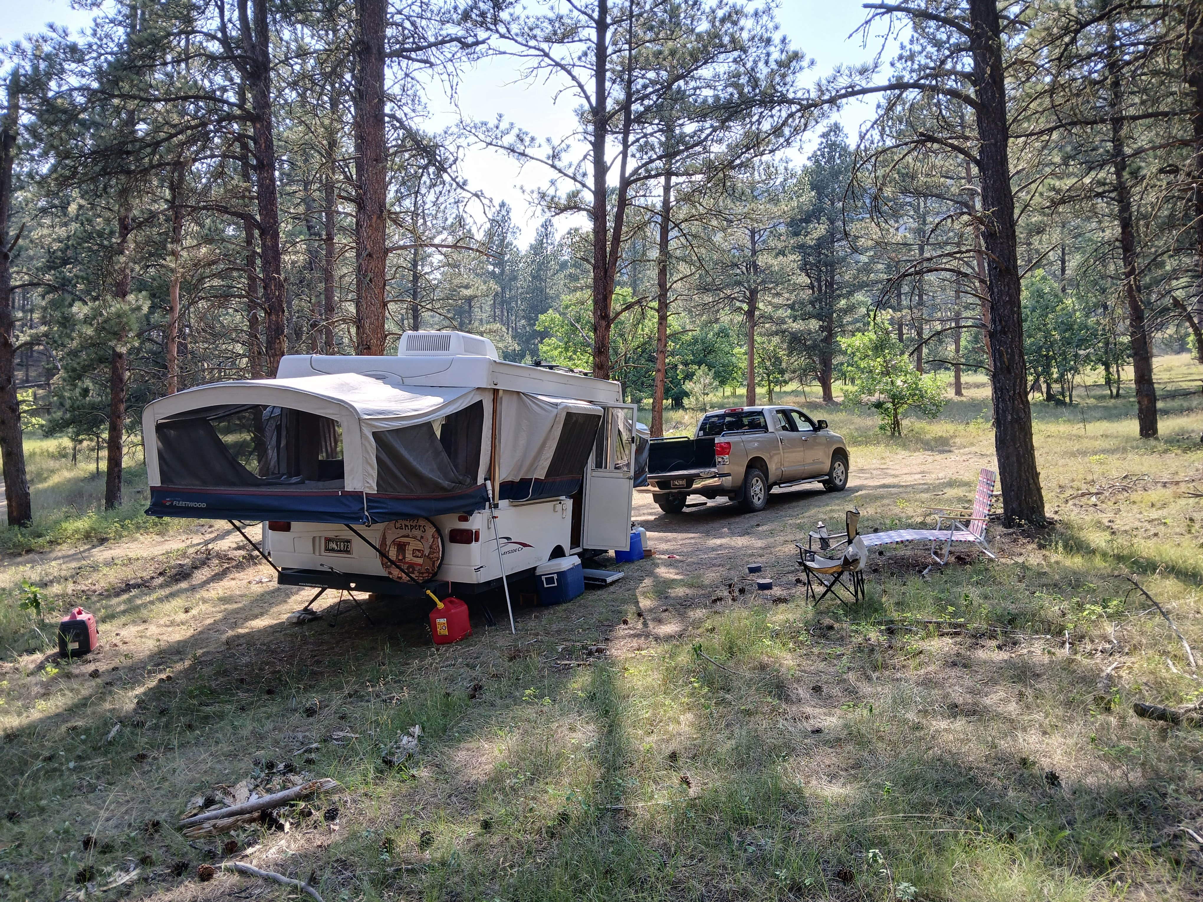 Bruce B.'s photo of a dispersed camping area at Balsar Gulch Dispersed Camping near Lead, SD