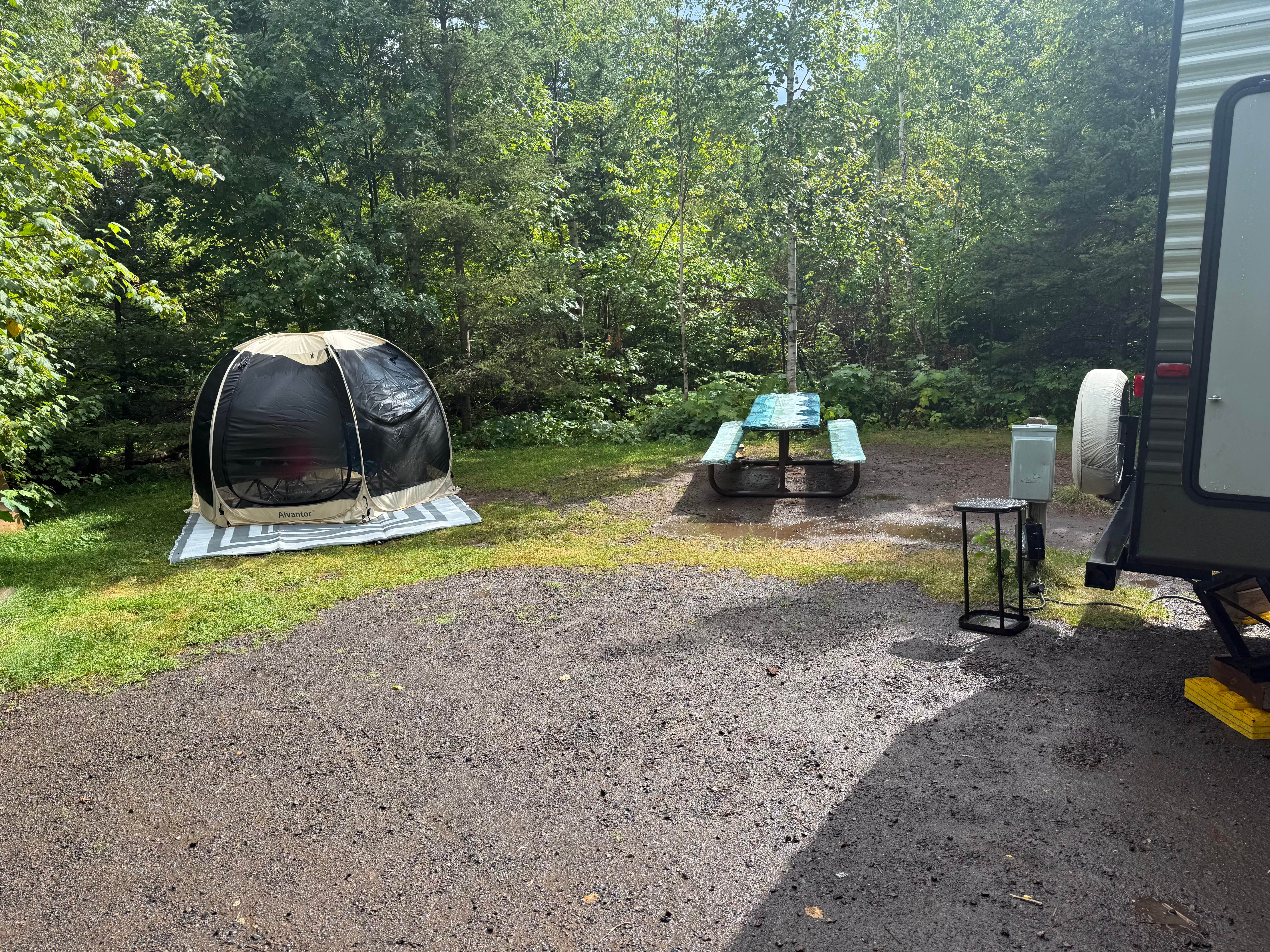 jordan S.'s photo at Baptism River Campground — Tettegouche State Park near Beaver Bay, MN