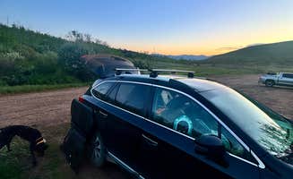 Reames C.'s photo of camping with pets at Basalt Mountain Dispersed near Glenwood Springs, CO