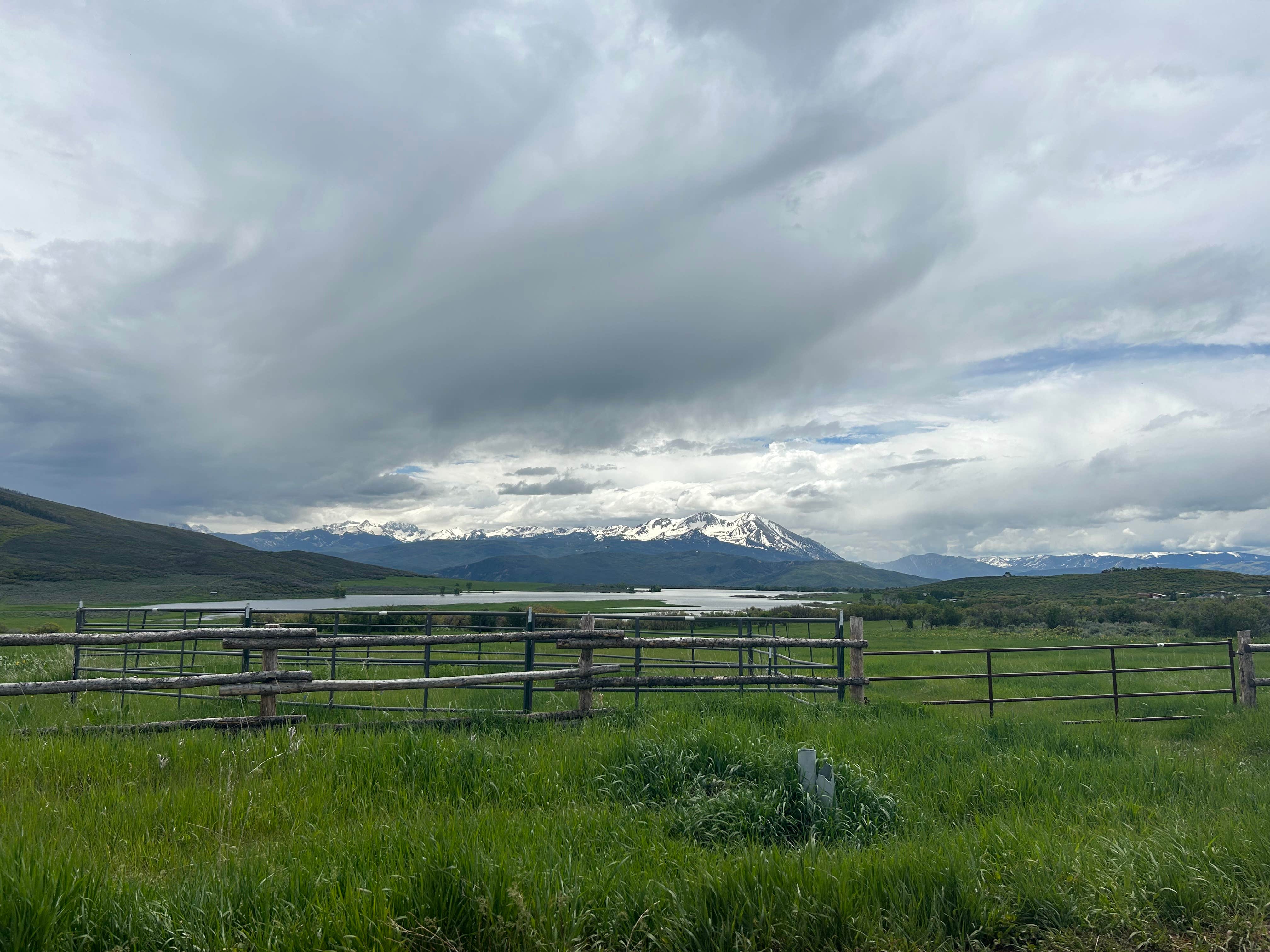 Melissa G.'s photo of a dispersed camping area at Basalt Mountain Dispersed near Glenwood Springs, CO