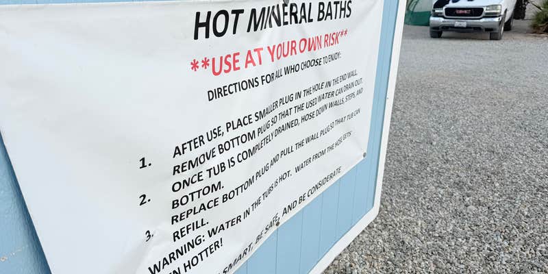Camper submitted image from Bashford's Hot Mineral Spa