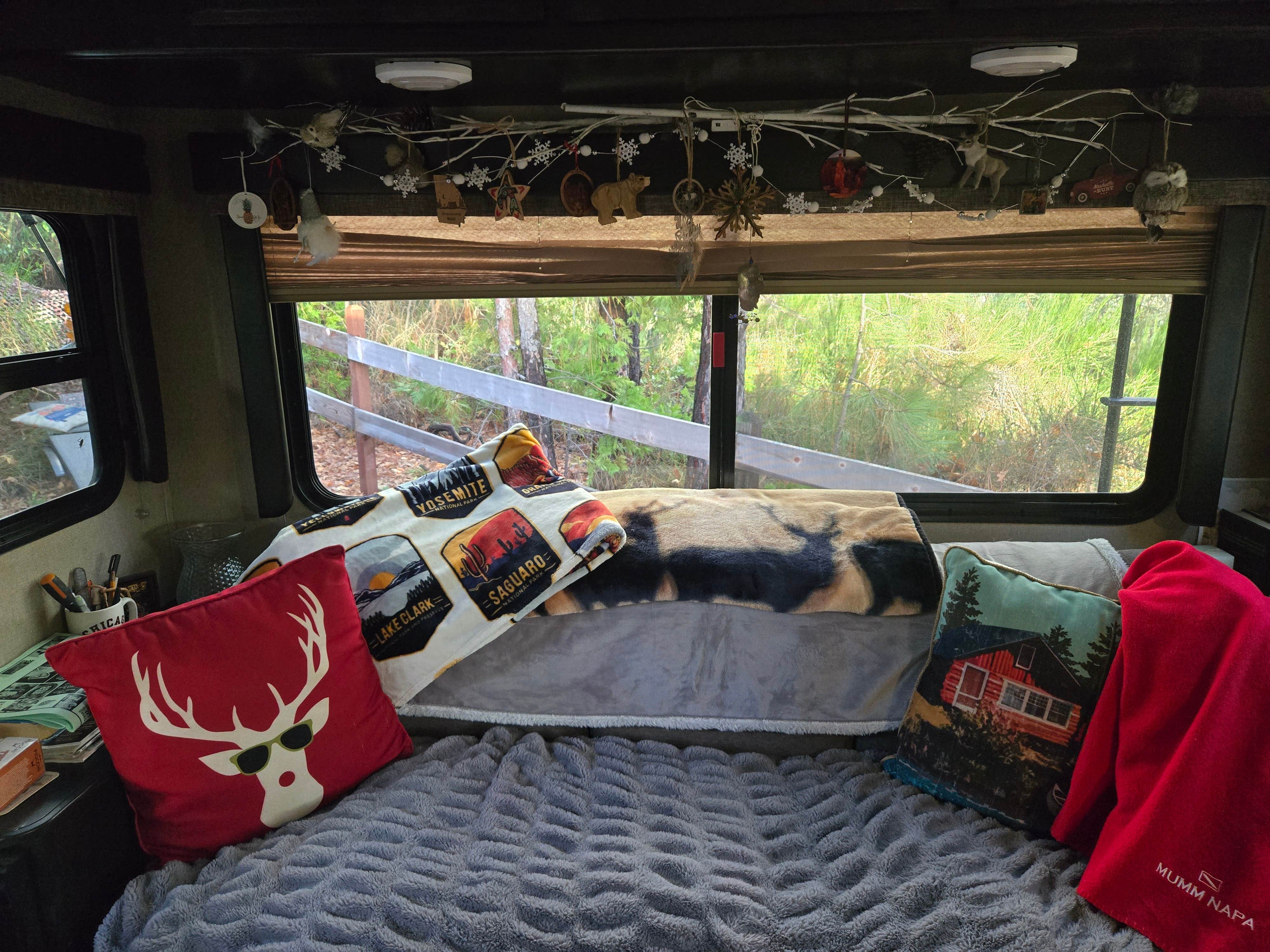 Mary B.'s photo of glamping accommodations at Bass Lake at Yosemite RV Resort near Fresno, CA