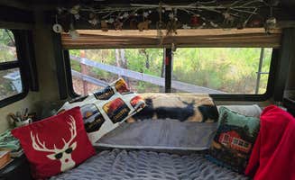 Mary B.'s photo of glamping accommodations at Bass Lake at Yosemite RV Resort near Clovis, CA