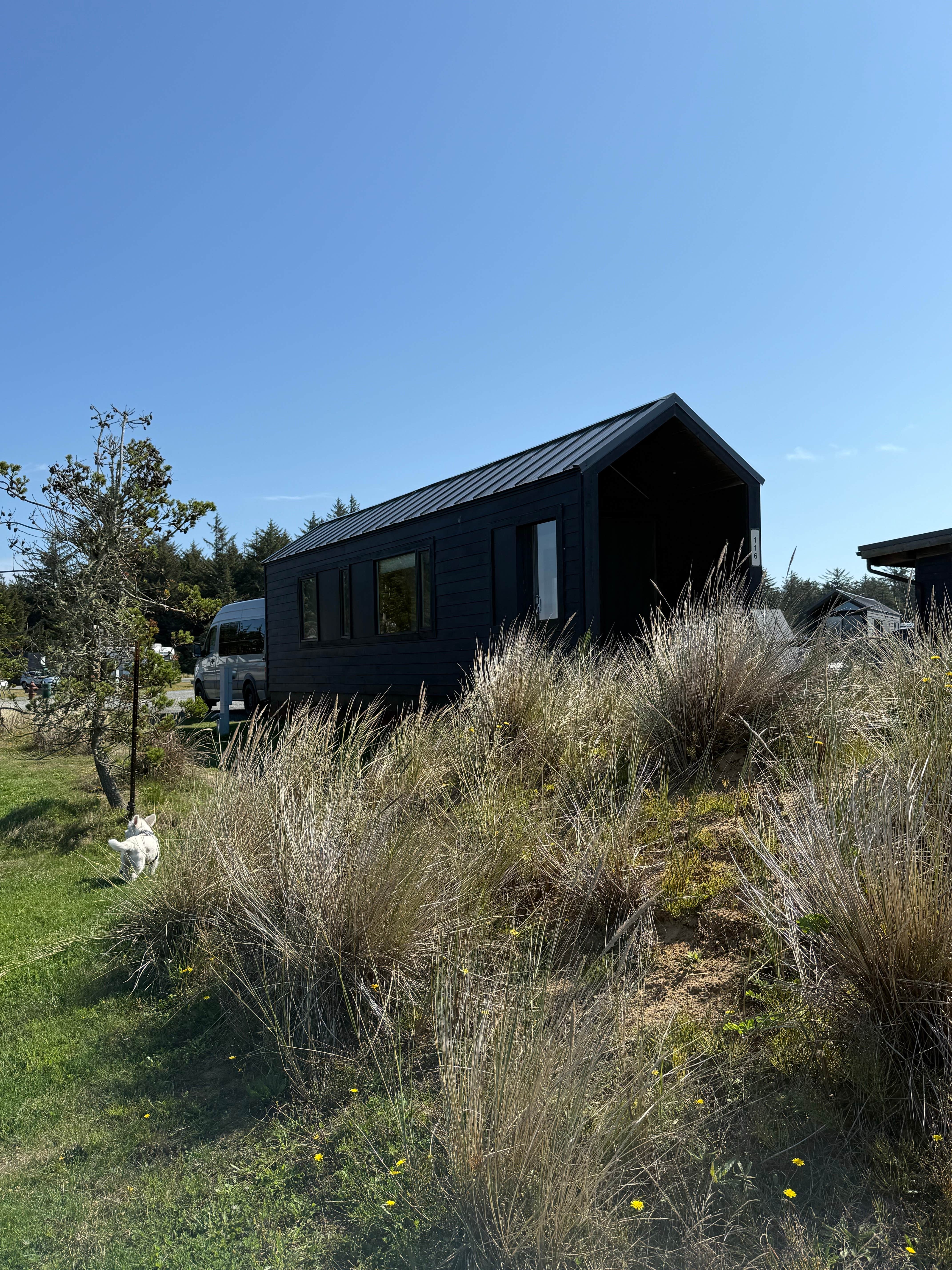 Heather E.'s photo of a cabin at Bay Point Landing near Bandon, OR