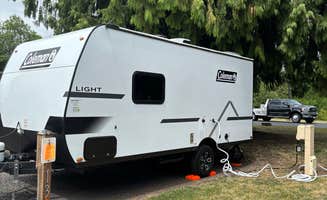 Nicole S.'s photo of rv camping at Bayport RV Park and Campground near Battle Ground, WA