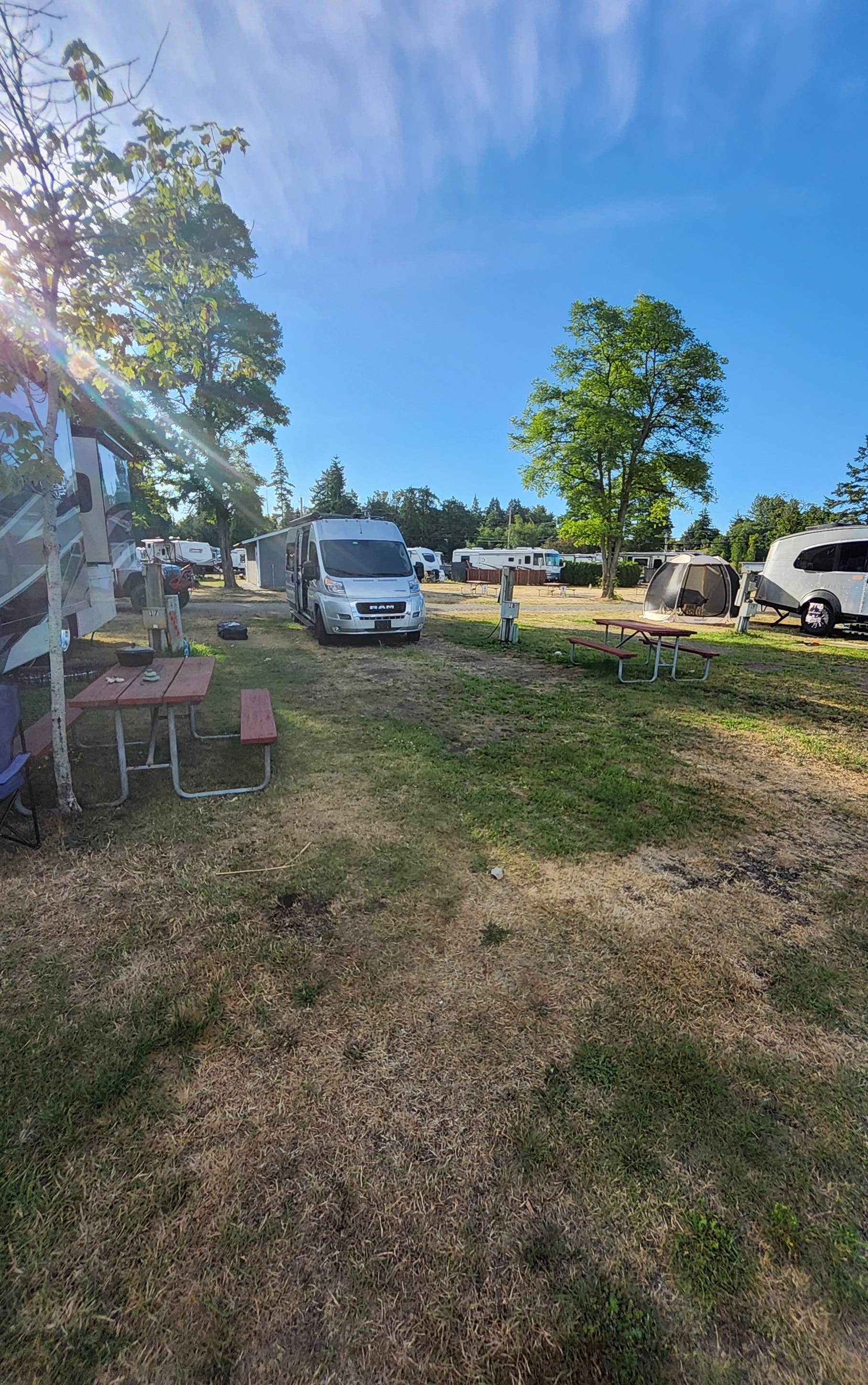 SpentBrassOffroad B.'s photo of rv camping at Beachside RV Park near Acme, WA