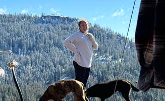 Jakey and Alex L.'s photo of camping with pets at Bear Lake Rd. Dispersed near South Lake Tahoe, CA
