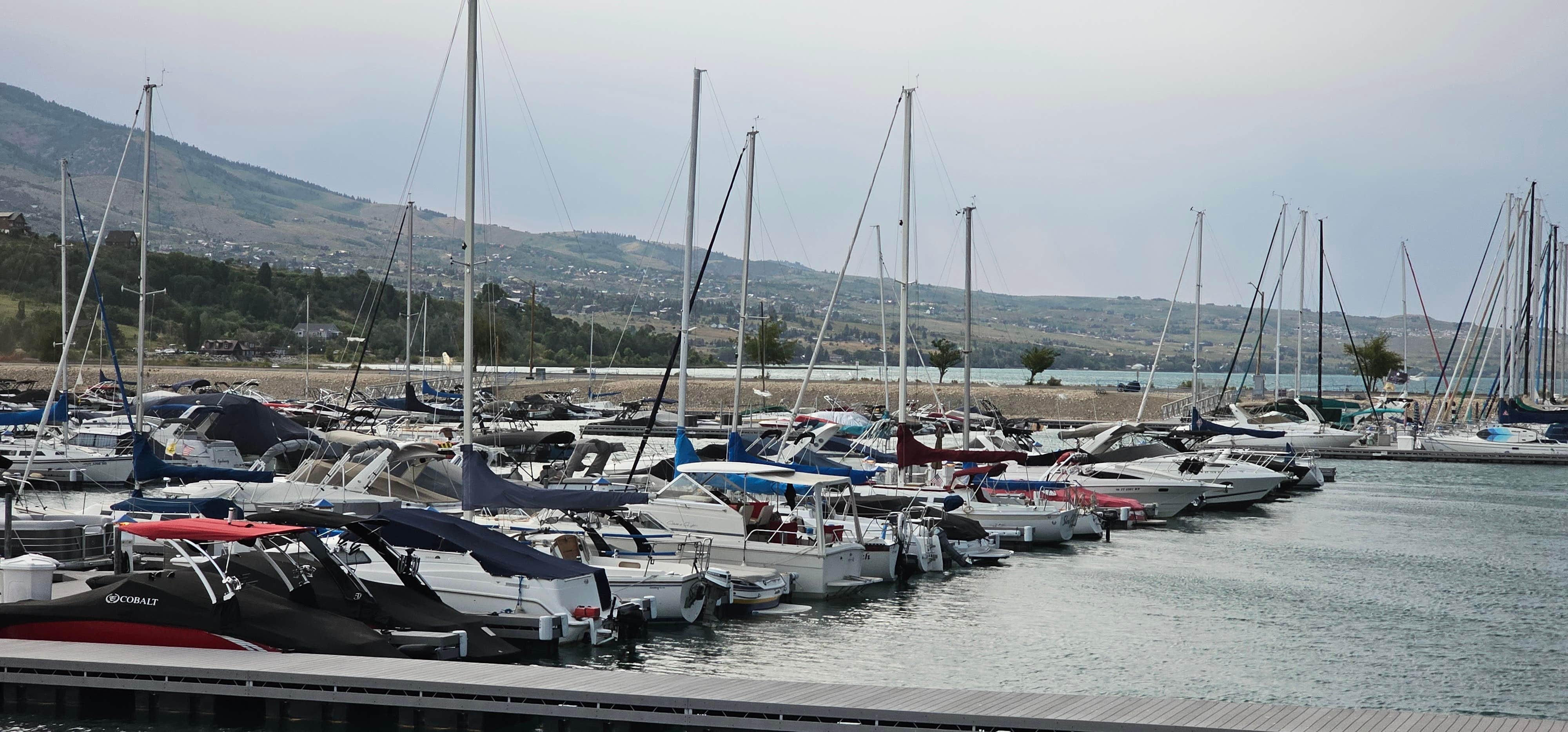 Camper submitted image from Bear Lake State Park Boat Slips - 2