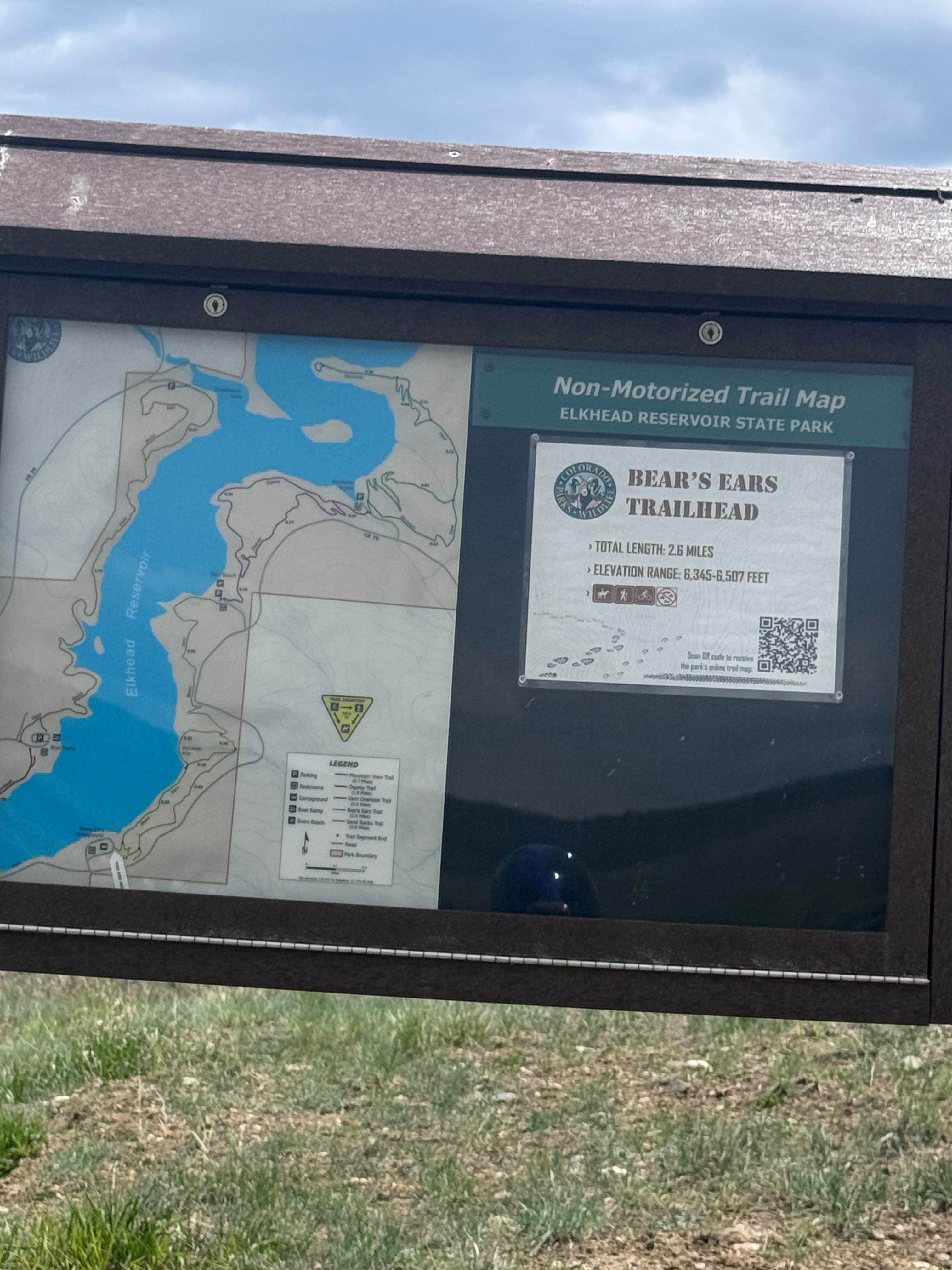 Camper-submitted photo at Bears Ears Campground — Elkhead Reservoir State Park near Hayden, CO