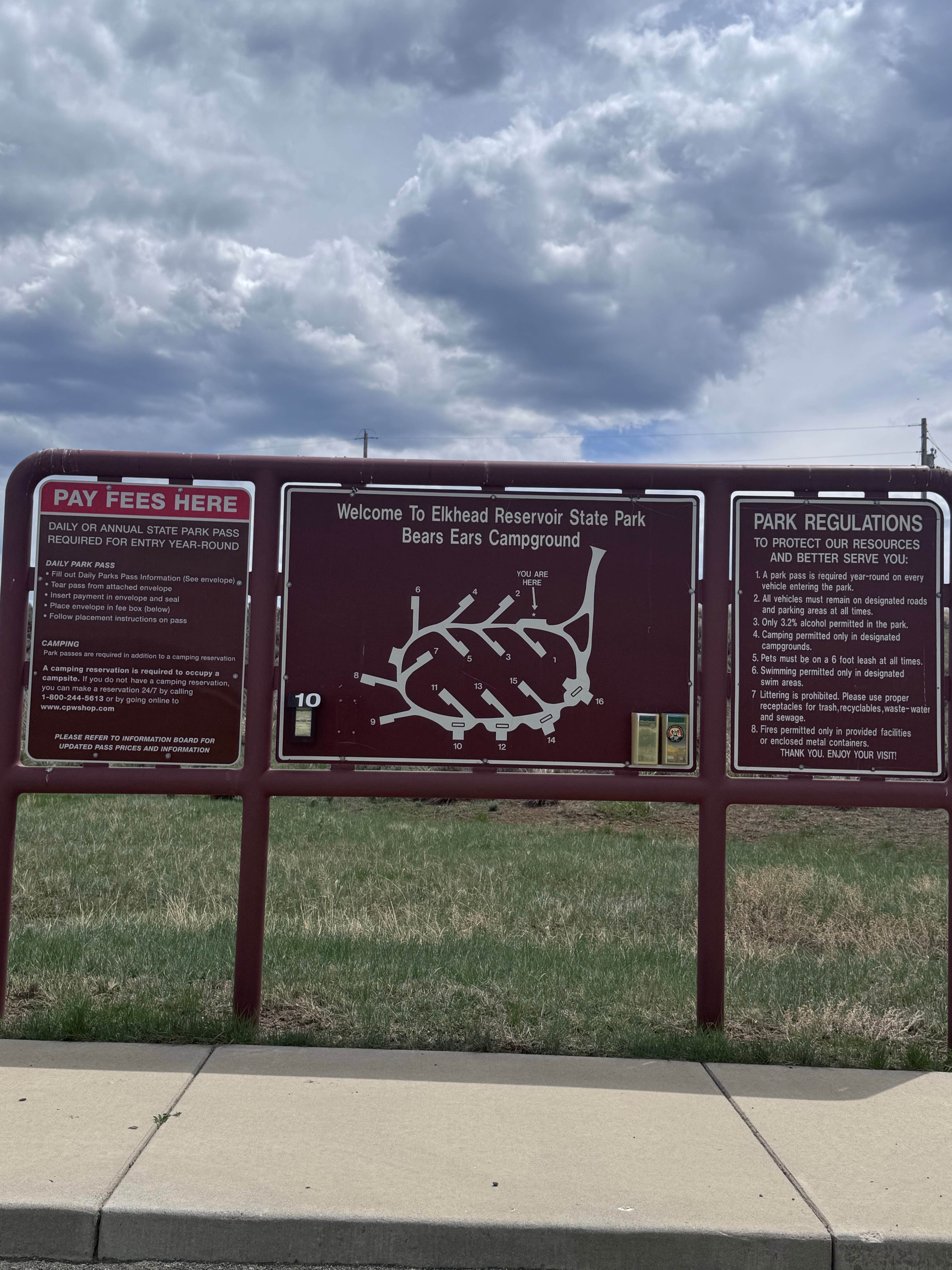 Camper-submitted photo at Bears Ears Campground — Elkhead Reservoir State Park near Hayden, CO