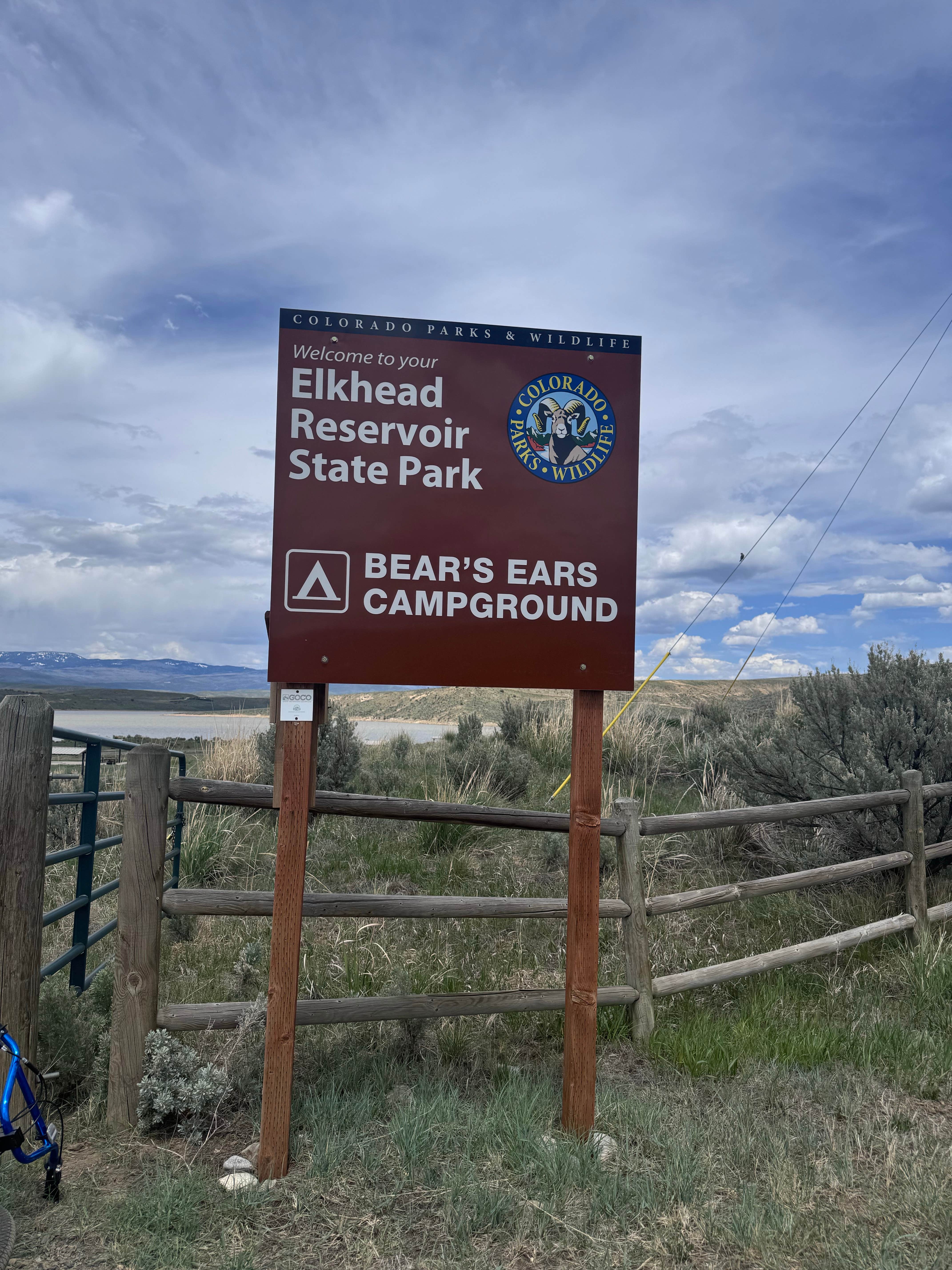 Camper-submitted photo at Bears Ears Campground — Elkhead Reservoir State Park near Hayden, CO