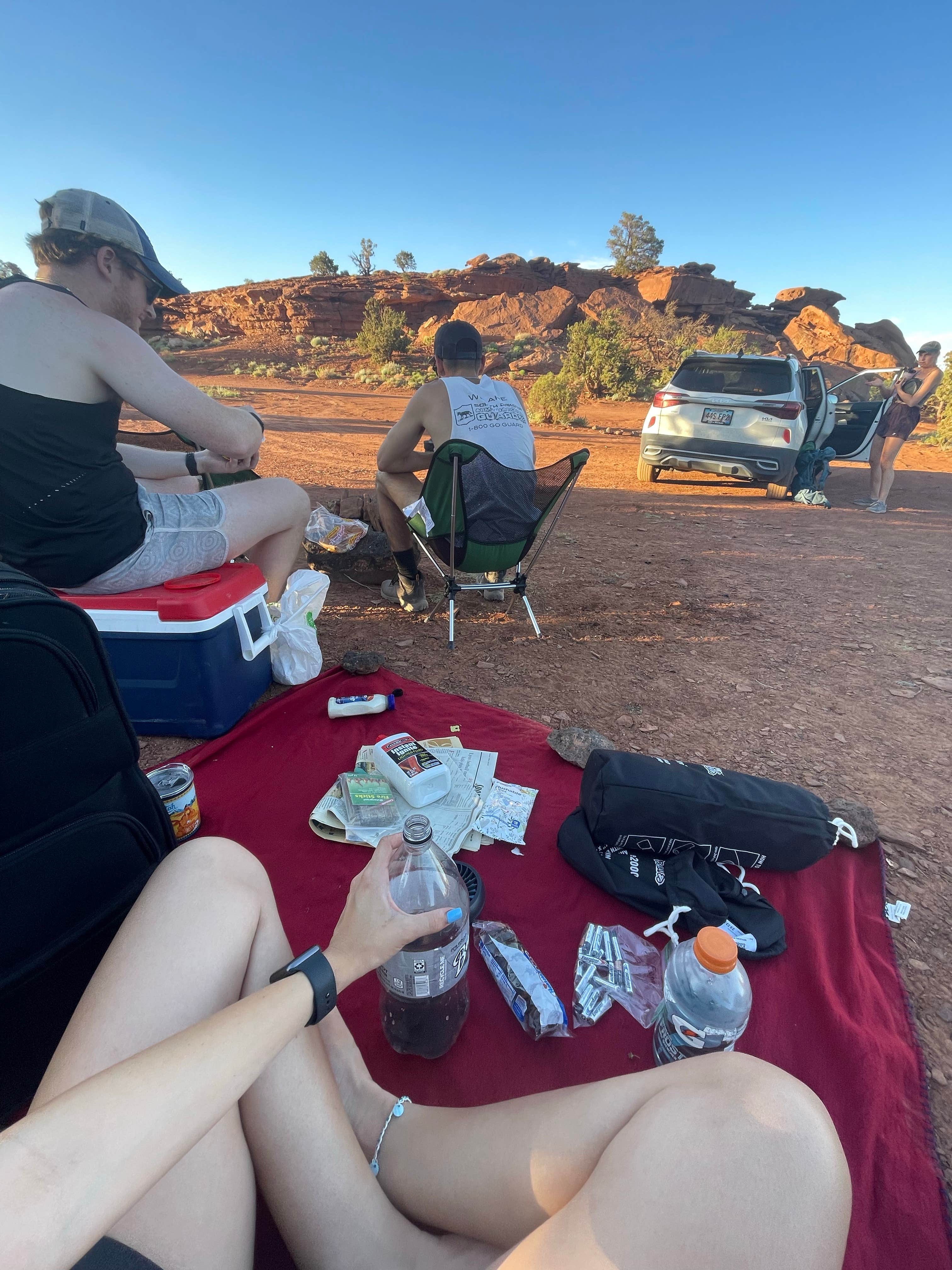 jaydn's photo at Beas Lewis Flat Dispersed near Capitol Reef National Park