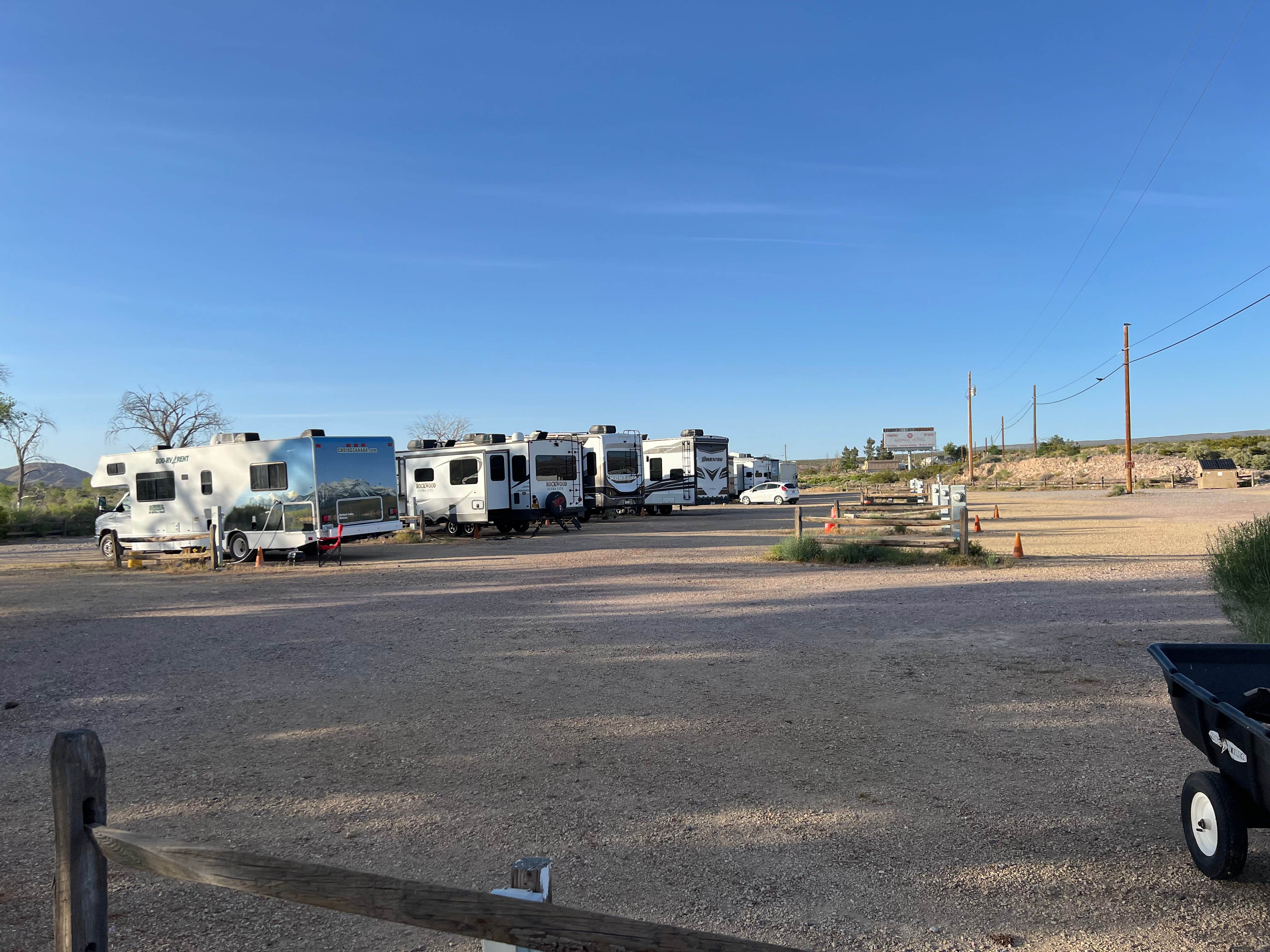 Camper submitted image from Beatty RV Park - 2