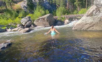 Imerie T.'s photo of a dispersed camping area at Beautiful Boise National Forest near Spink, ID