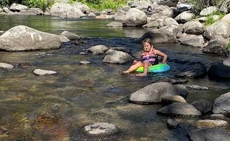 Imerie T.'s photo of a dispersed camping area at Beautiful Boise National Forest near Crouch, ID