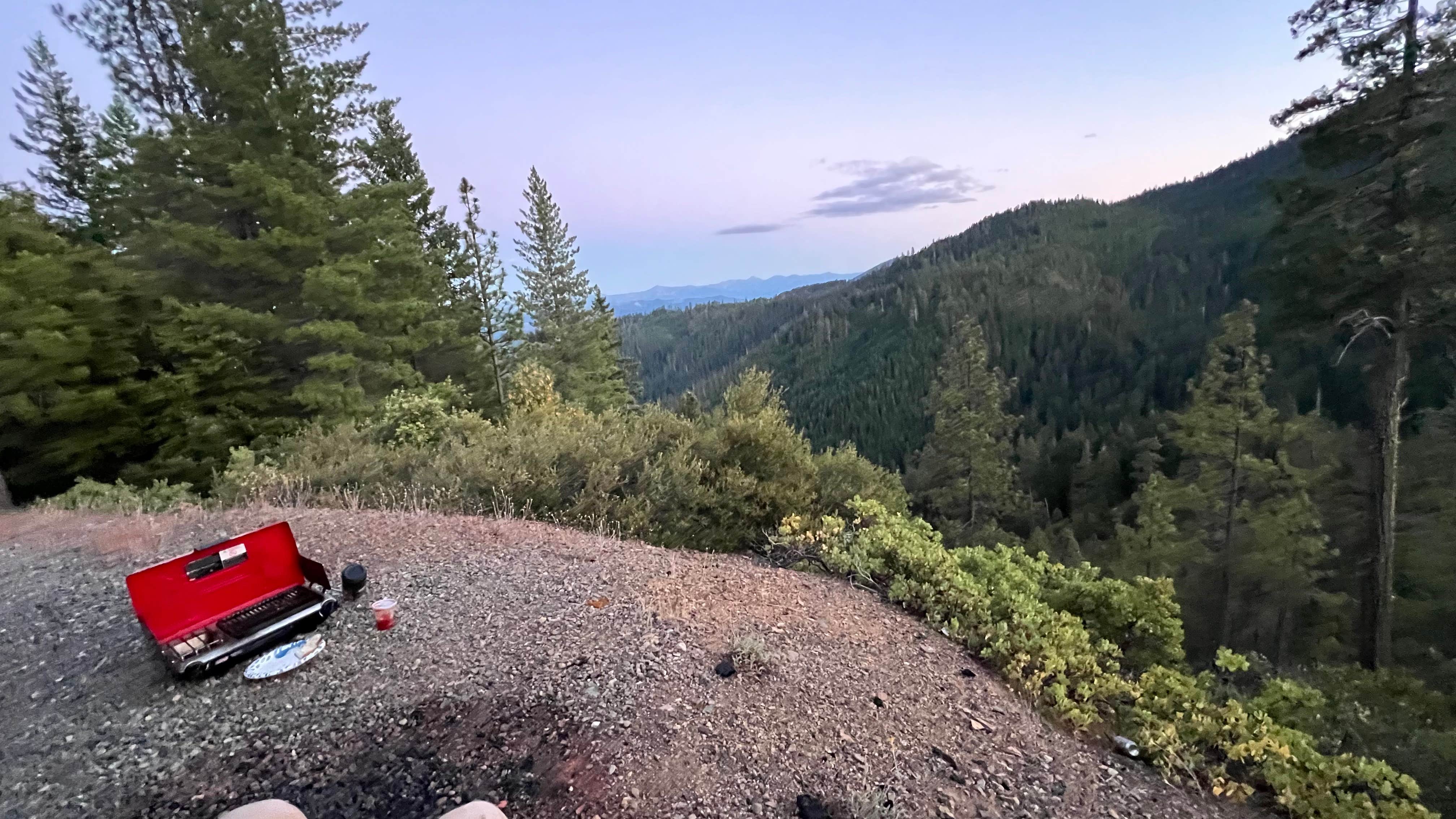 Camper-submitted photo at Beautiful Dispersed View off Fire Rd near Merlin, OR