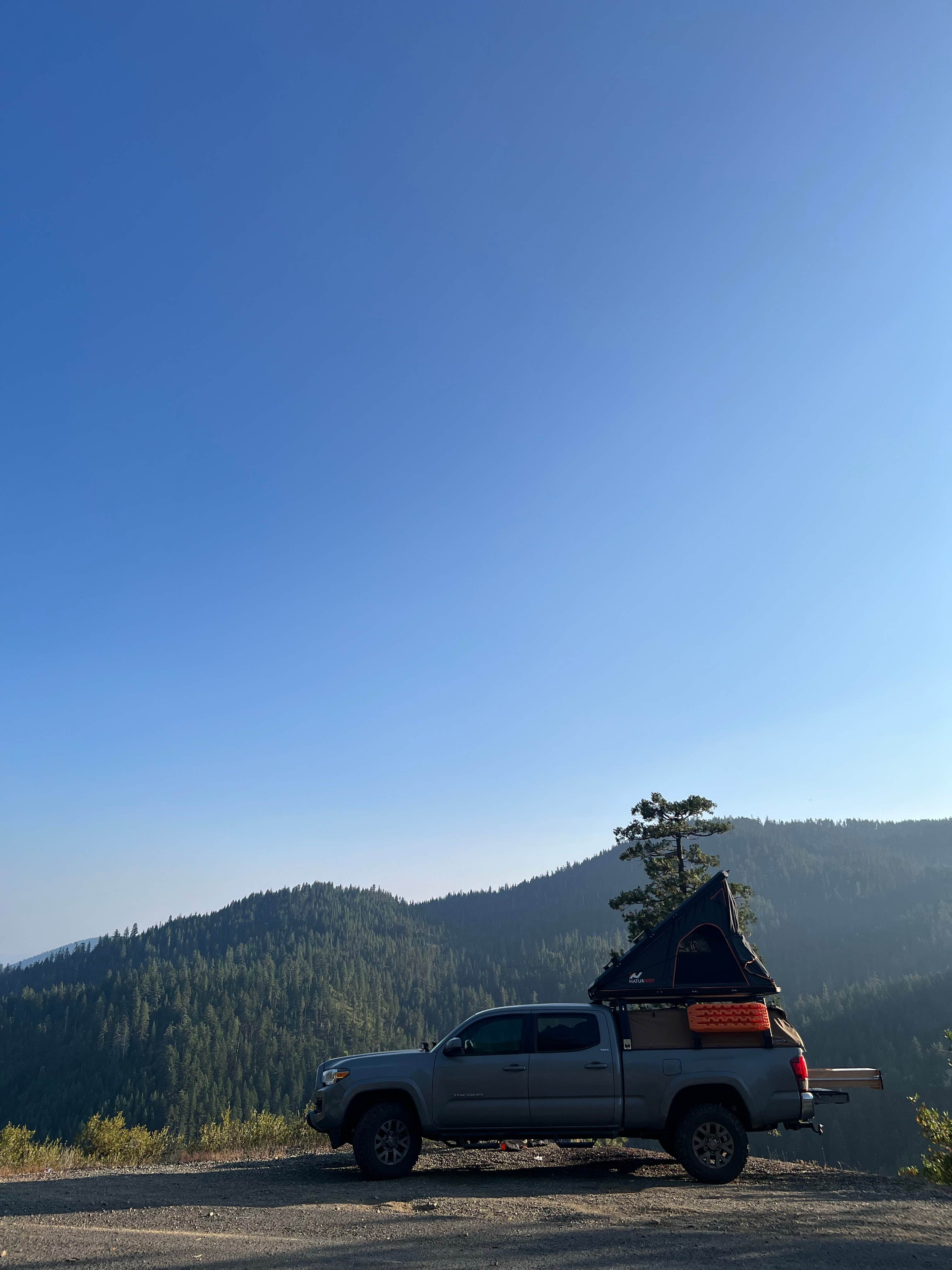 Camper-submitted photo at Beautiful Dispersed View off Fire Rd near Merlin, OR