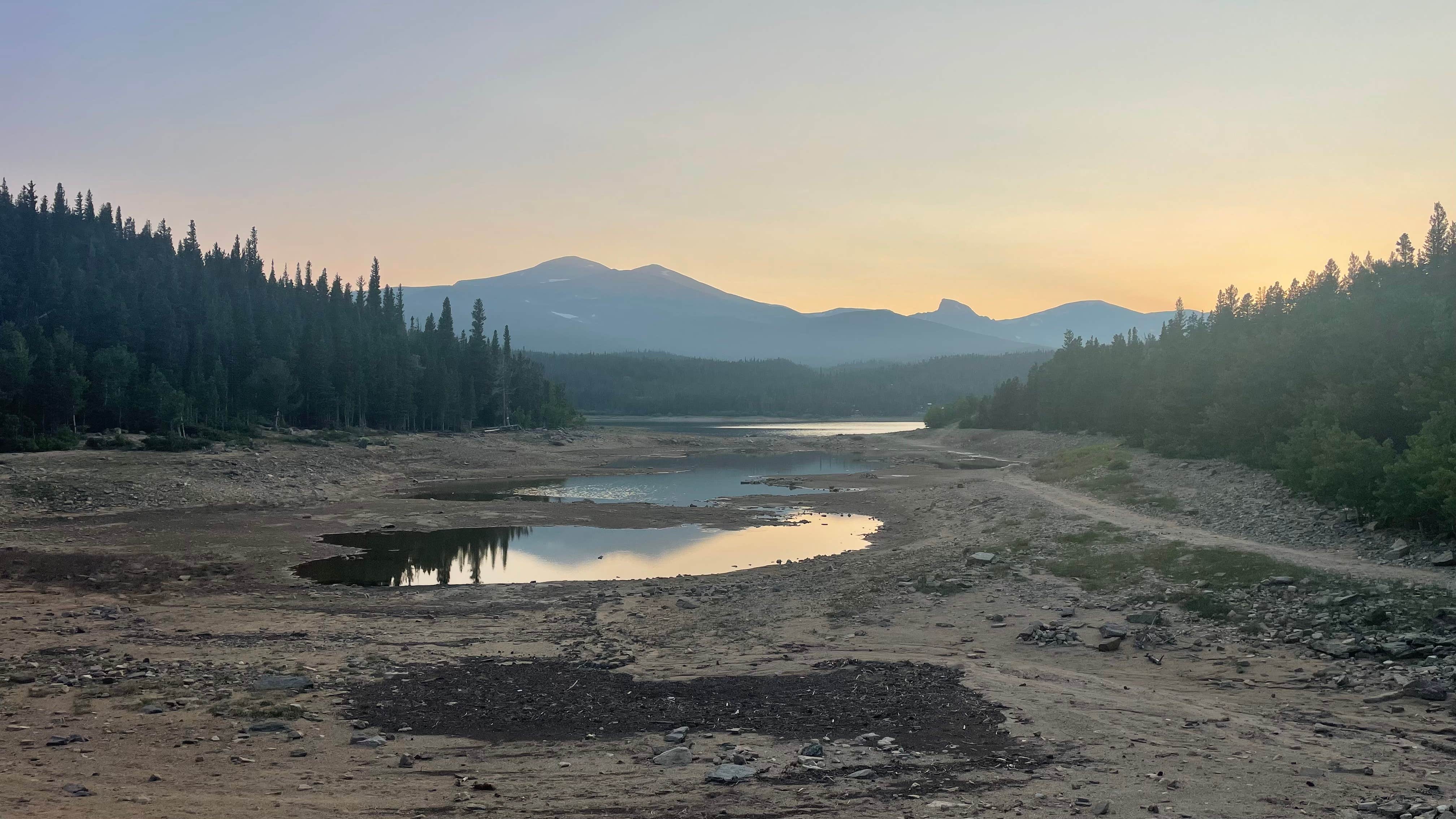 Sadia S.'s photo of a dispersed camping area at Beaver Park Reservoir - Dispersed near Longmont, CO