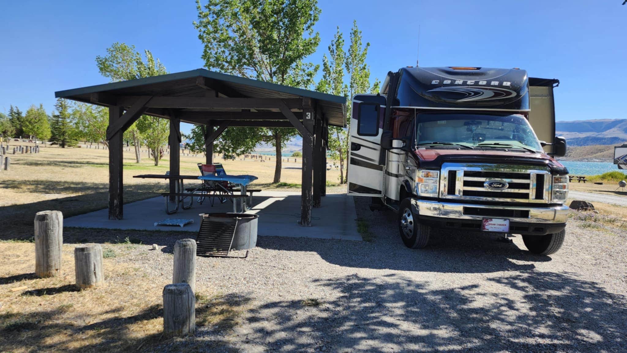 RETIRED R.'s photo of rv camping at Beaverhead Campground near Leadore, ID