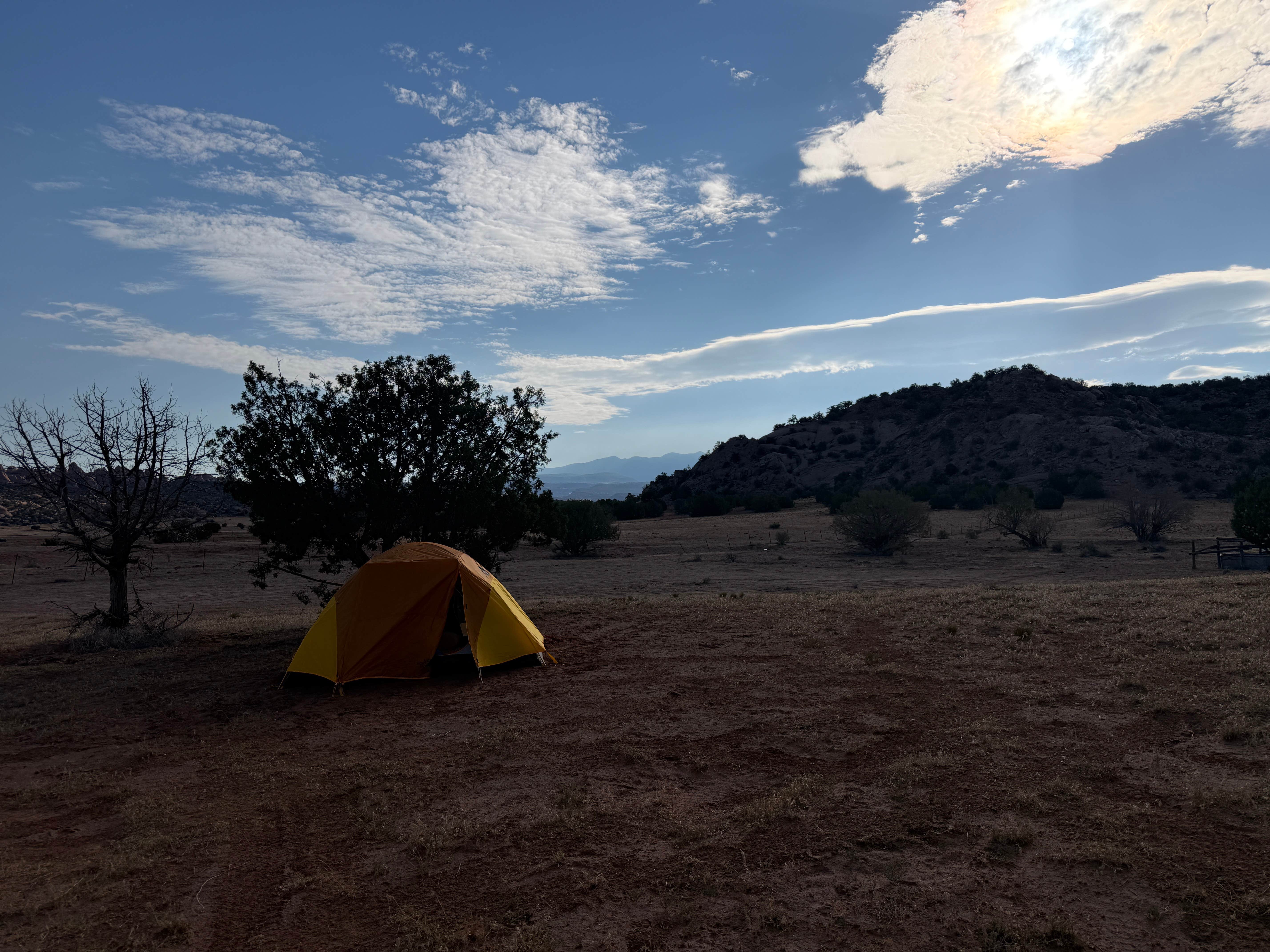 Haley L.'s photo of a dispersed camping area at Behind the Rocks Road Dispersed near Castle Valley, UT