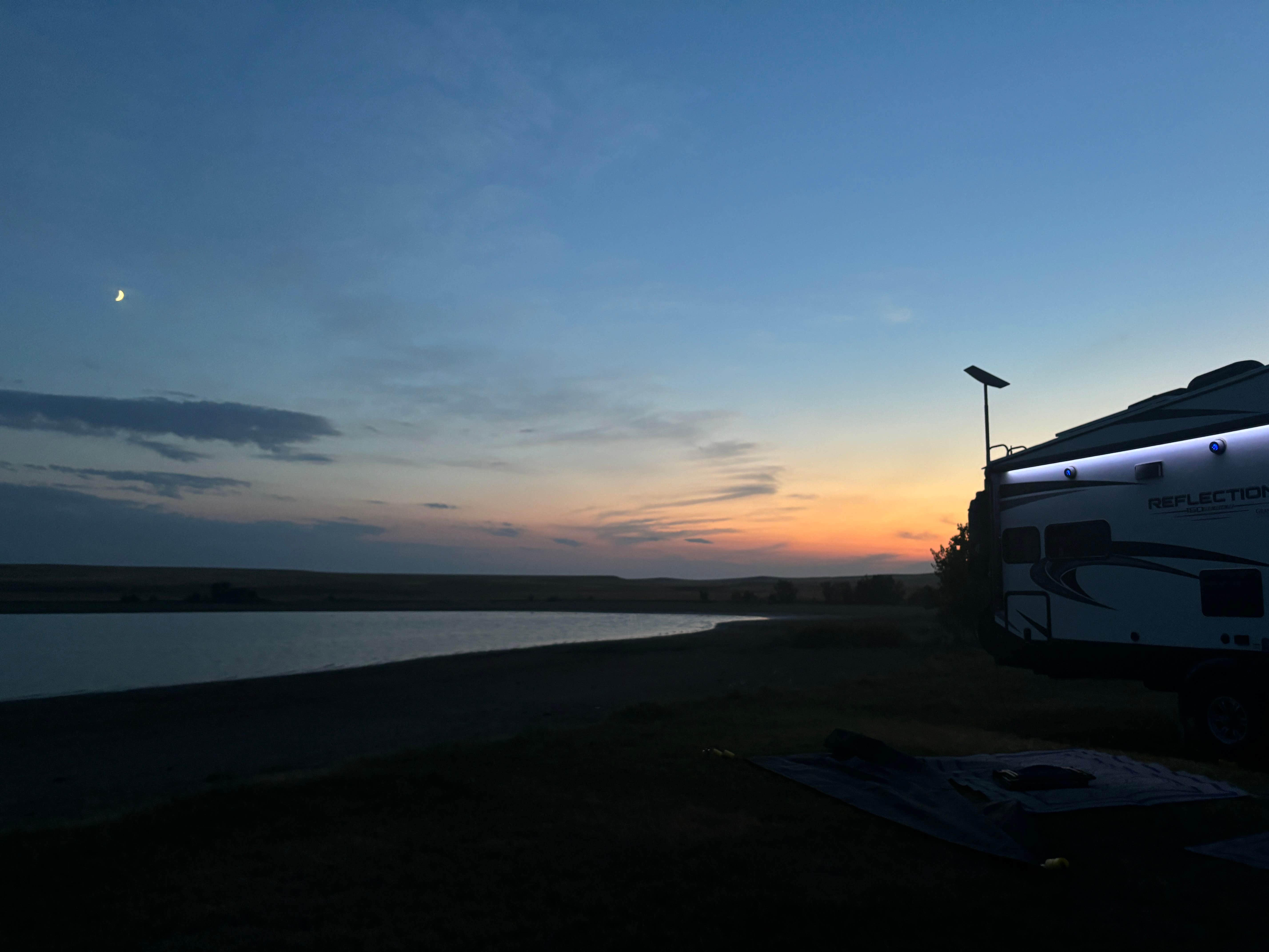 Camper-submitted photo at Belle Fourche Reservoir near Belle Fourche, SD