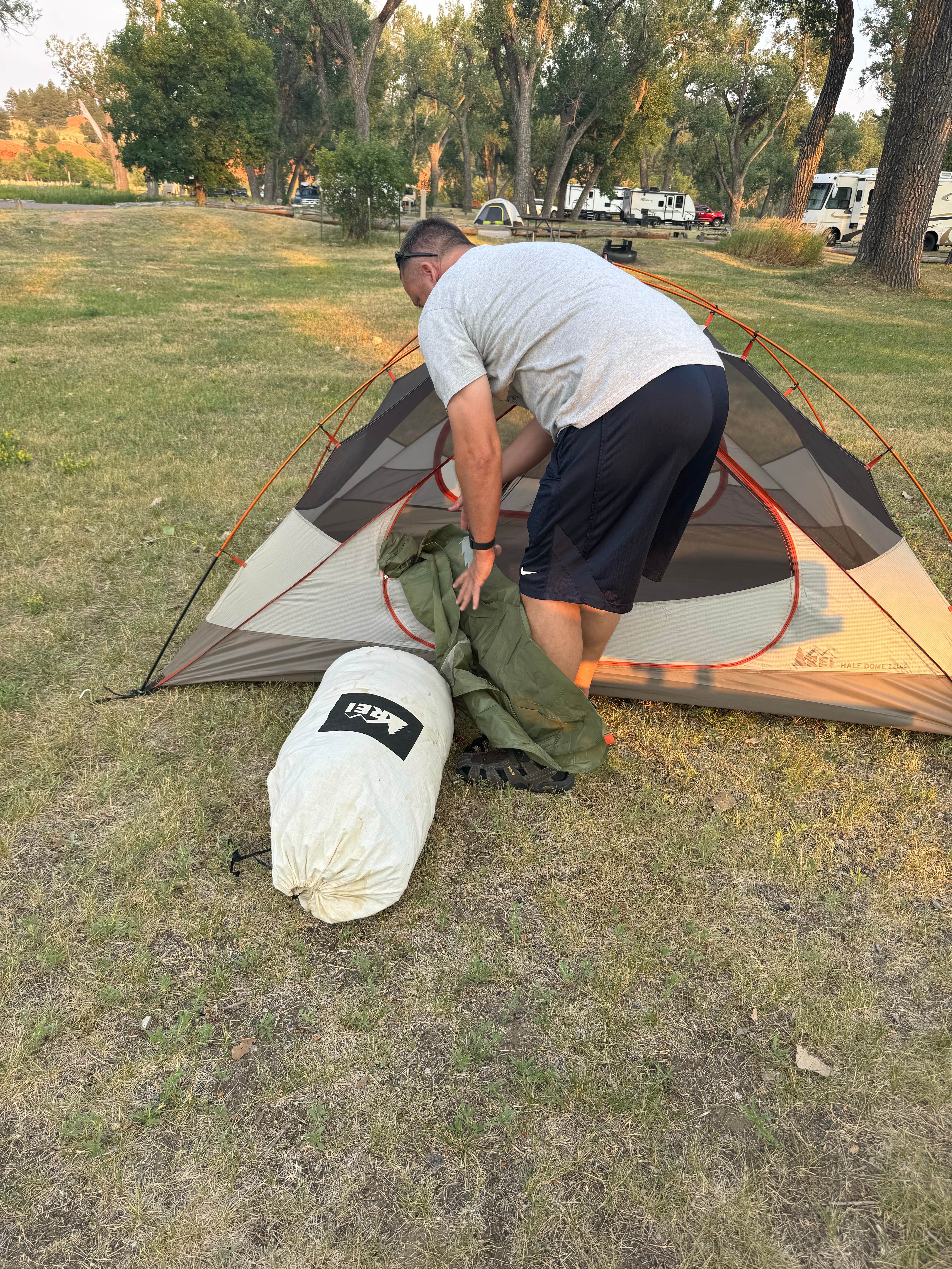 Rebecca M.'s photo at Belle Fourche Campground at Devils Tower — Devils Tower National Monument near Devils Tower National Monument