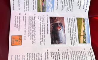 Teresa B.'s photo of camping with pets at Belle Fourche Dispersed Site near Beulah, WY