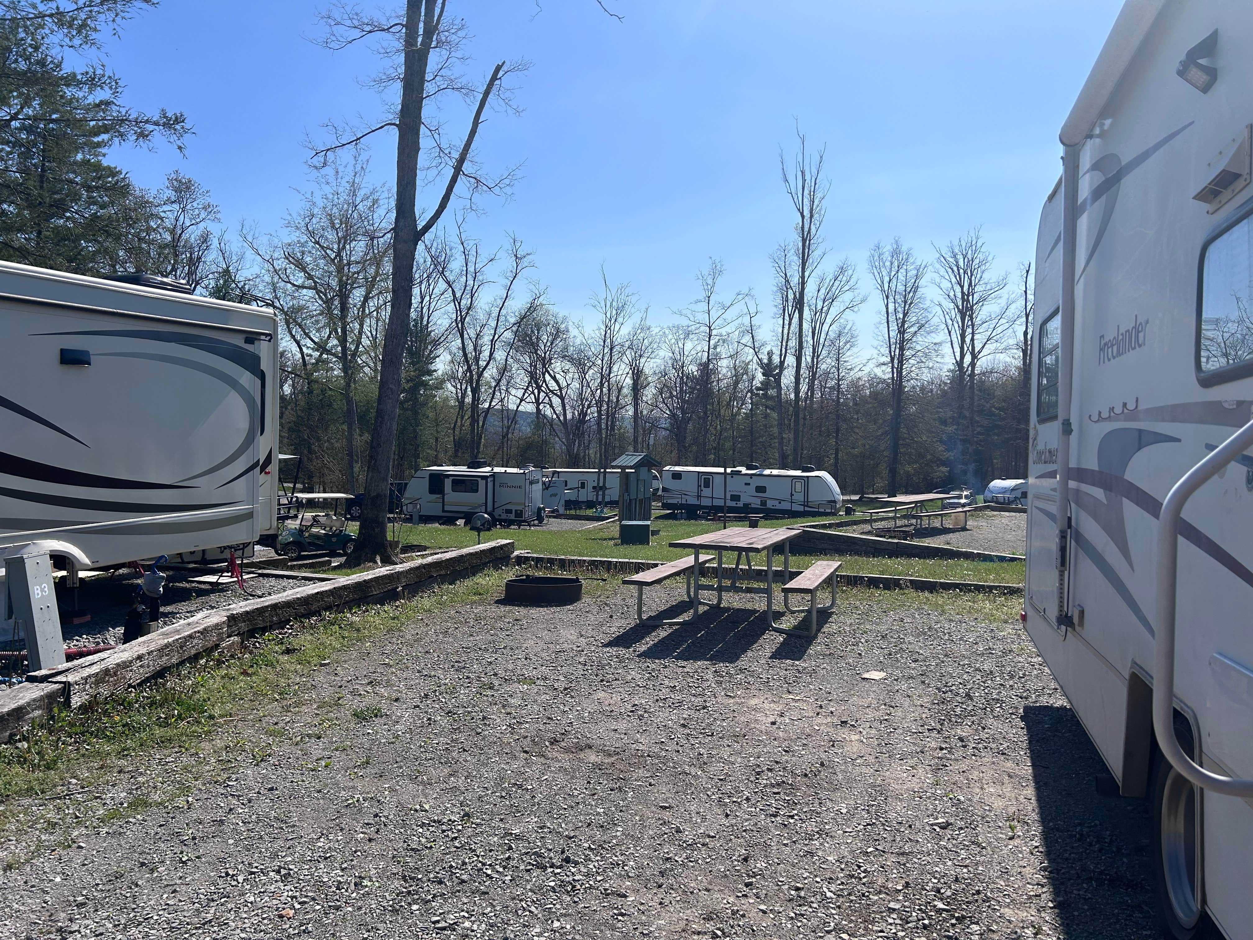 Angela C.'s photo of rv camping at Spacious Skies Belle Ridge near Antioch, TN