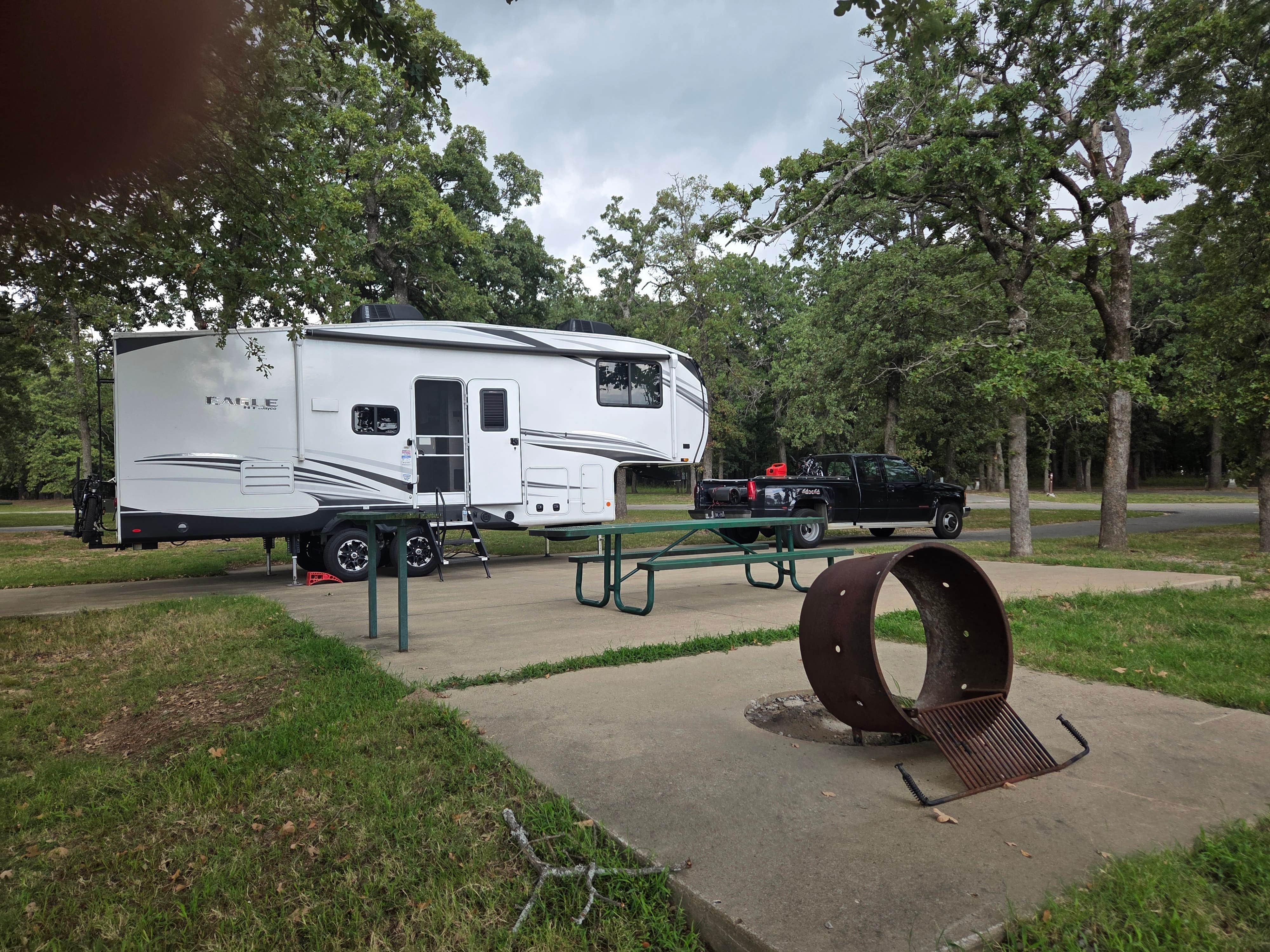 Camper submitted image from Belle Starr Park Campground - 4