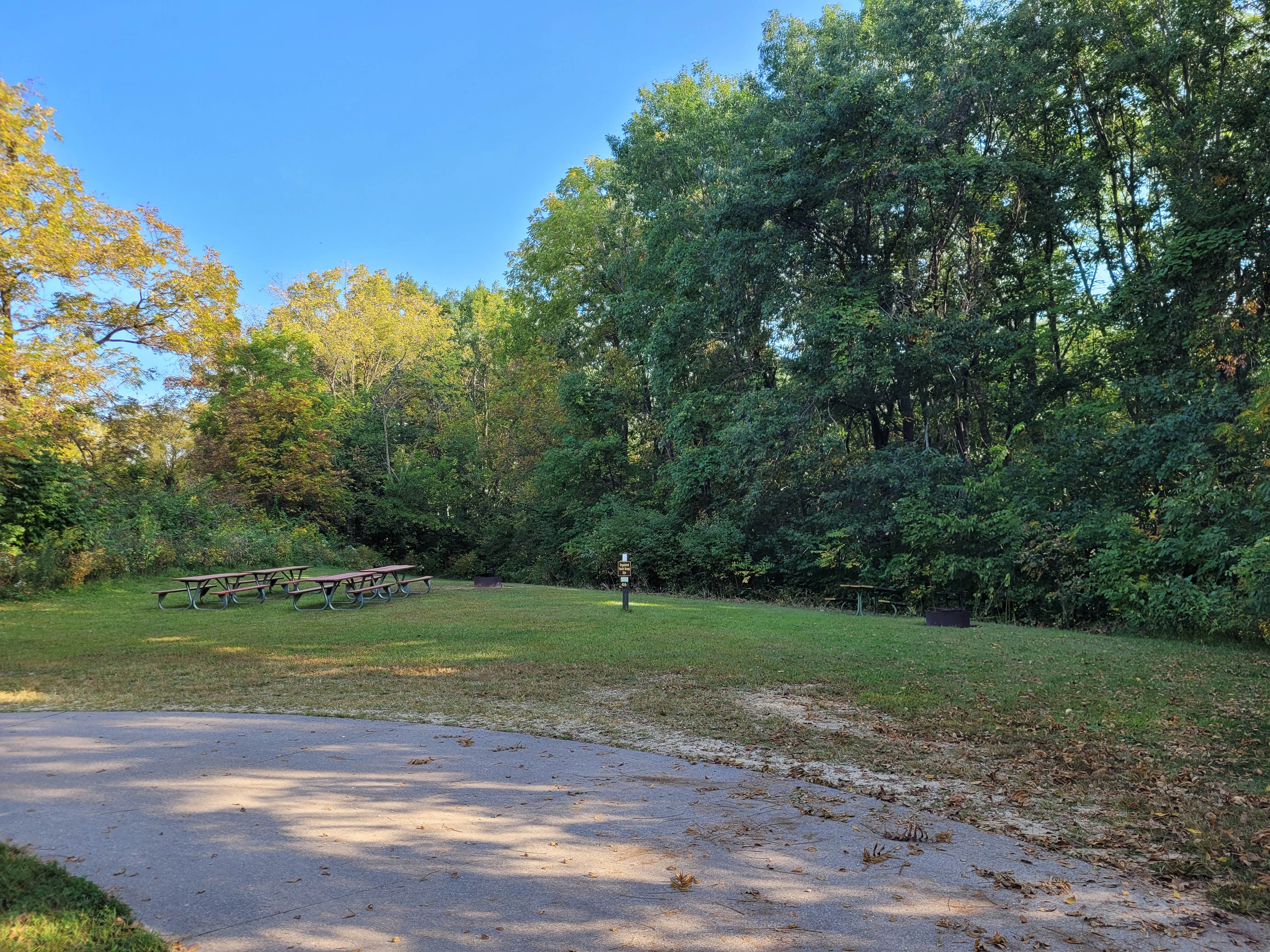 Camper-submitted photo at Bellevue State Park Campground — Dyas Unit near Savanna, IL