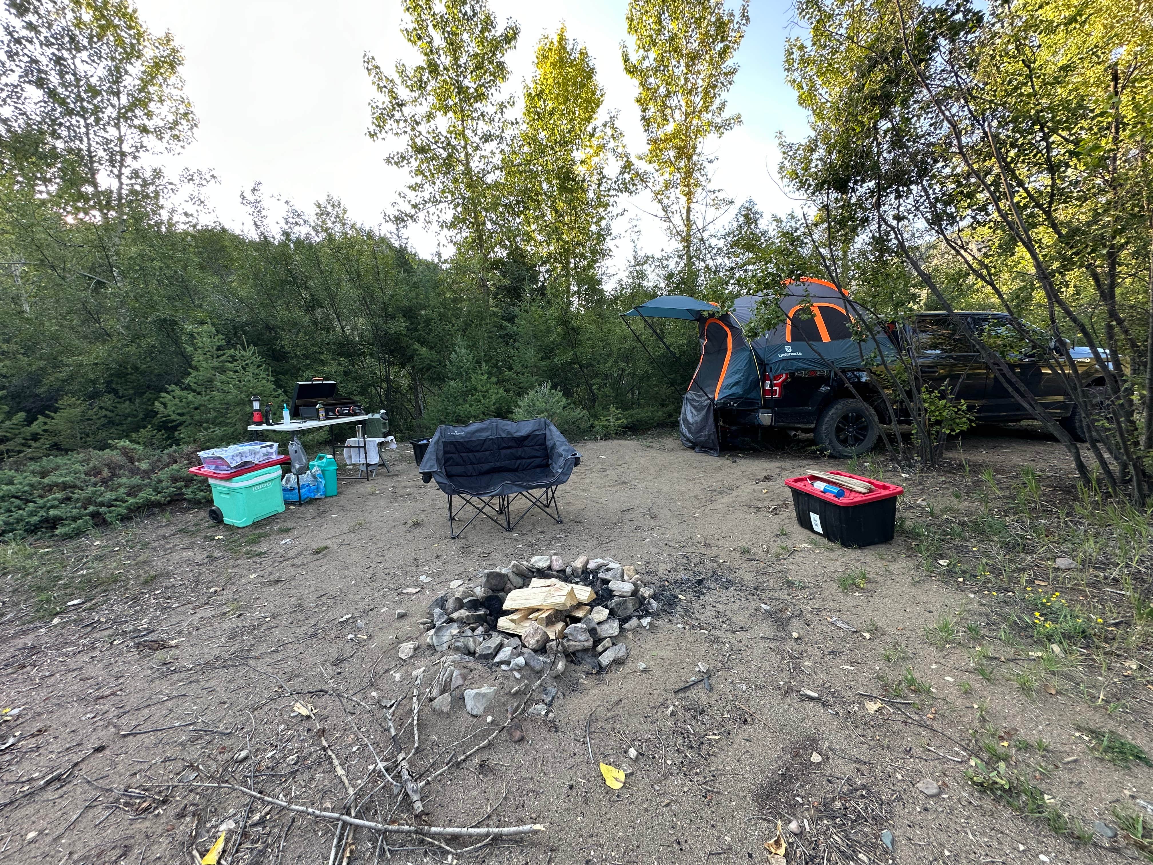 Camper-submitted photo at Belt Creek on Hughesville Road near Stanford, MT