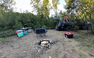 Ashley A.'s photo of a dispersed camping area at Belt Creek on Hughesville Road near Malmstrom AFB, MT