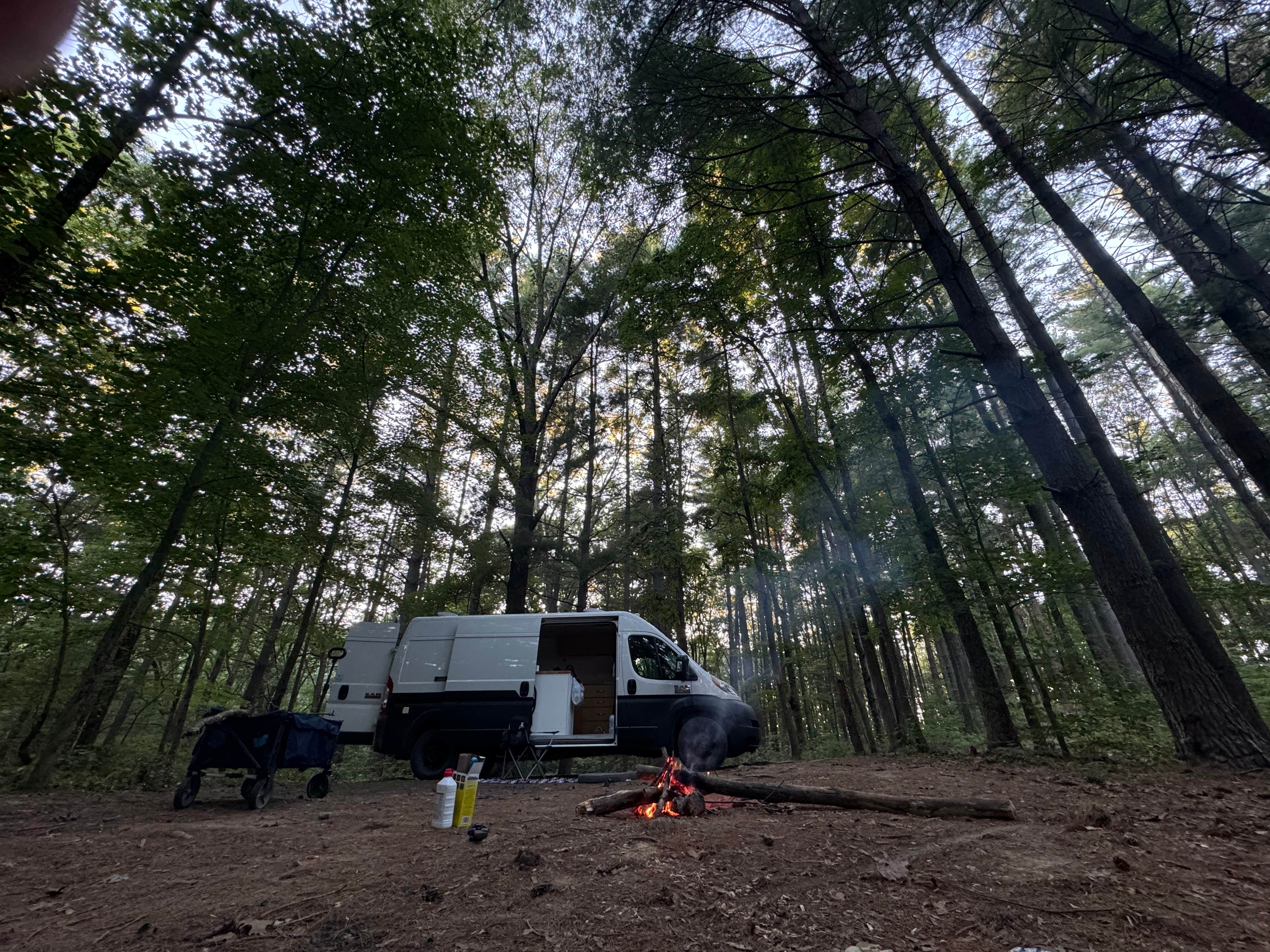 Camper-submitted photo at Berry Ridge Road - Dispersed Camping near Avon, IN