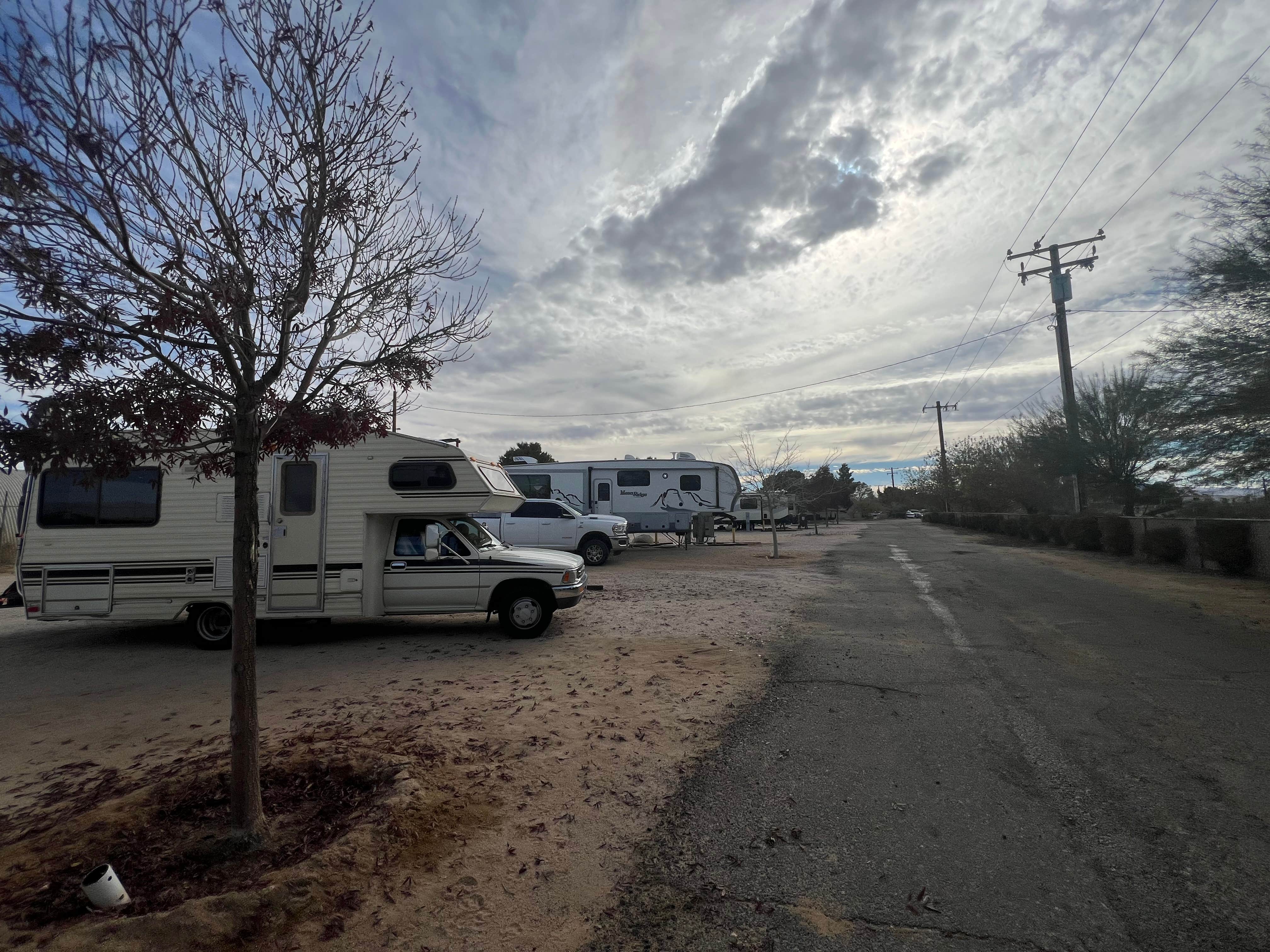 Camper-submitted photo at Bertrand's High Desert Mobile Home & RV Park near Red Mountain, CA