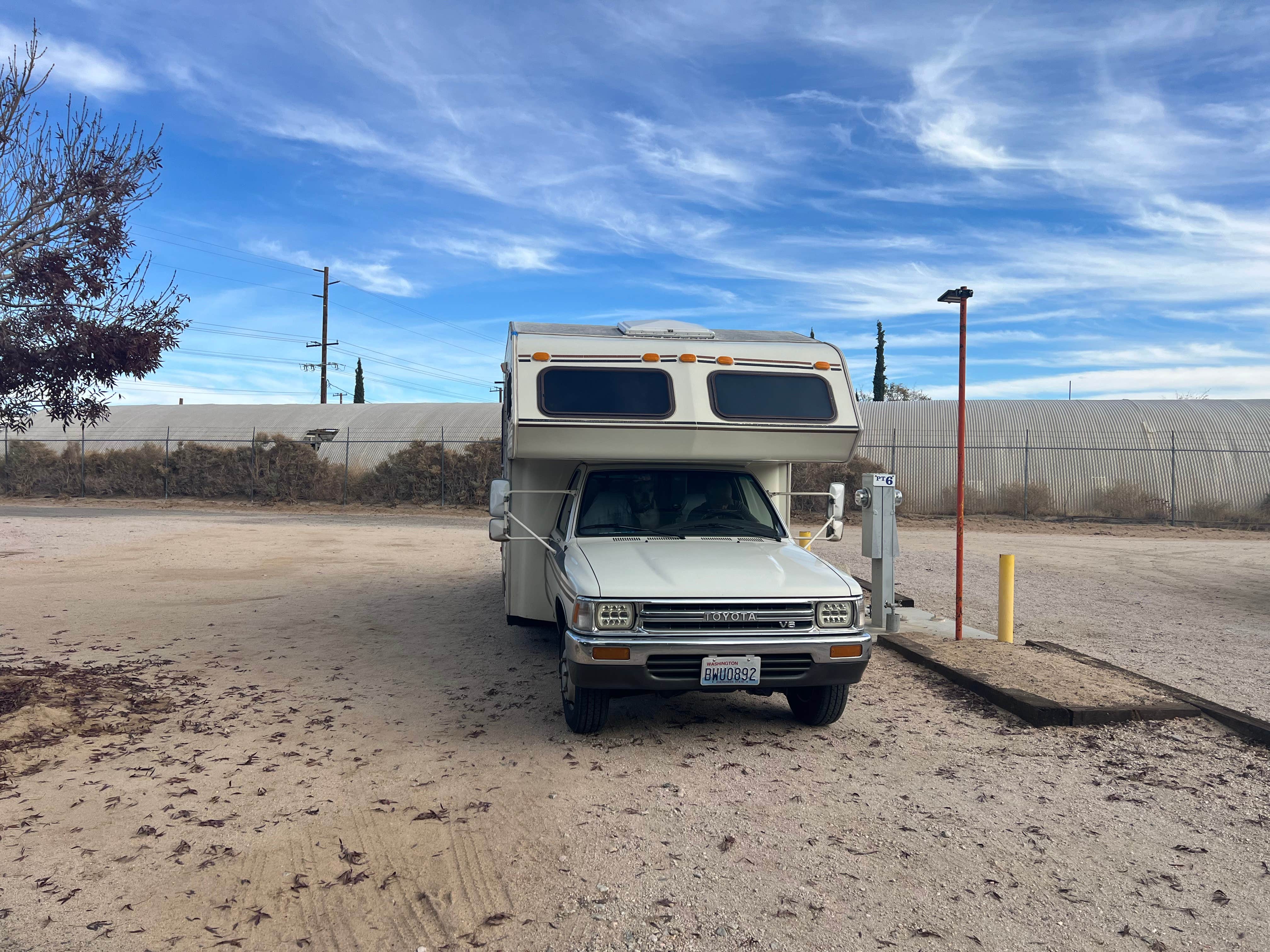 Camper-submitted photo at Bertrand's High Desert Mobile Home & RV Park near Onyx, CA