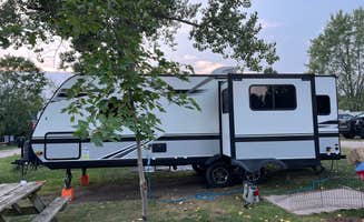 Deb M.'s photo of rv camping at Betsie River Campsite near Frankfort, MI