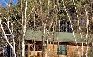 Janet R.'s photo of a cabin at Betty and Wilbur Davis State Park — Betty & Wilbur Davis State Park near Fultonham, NY