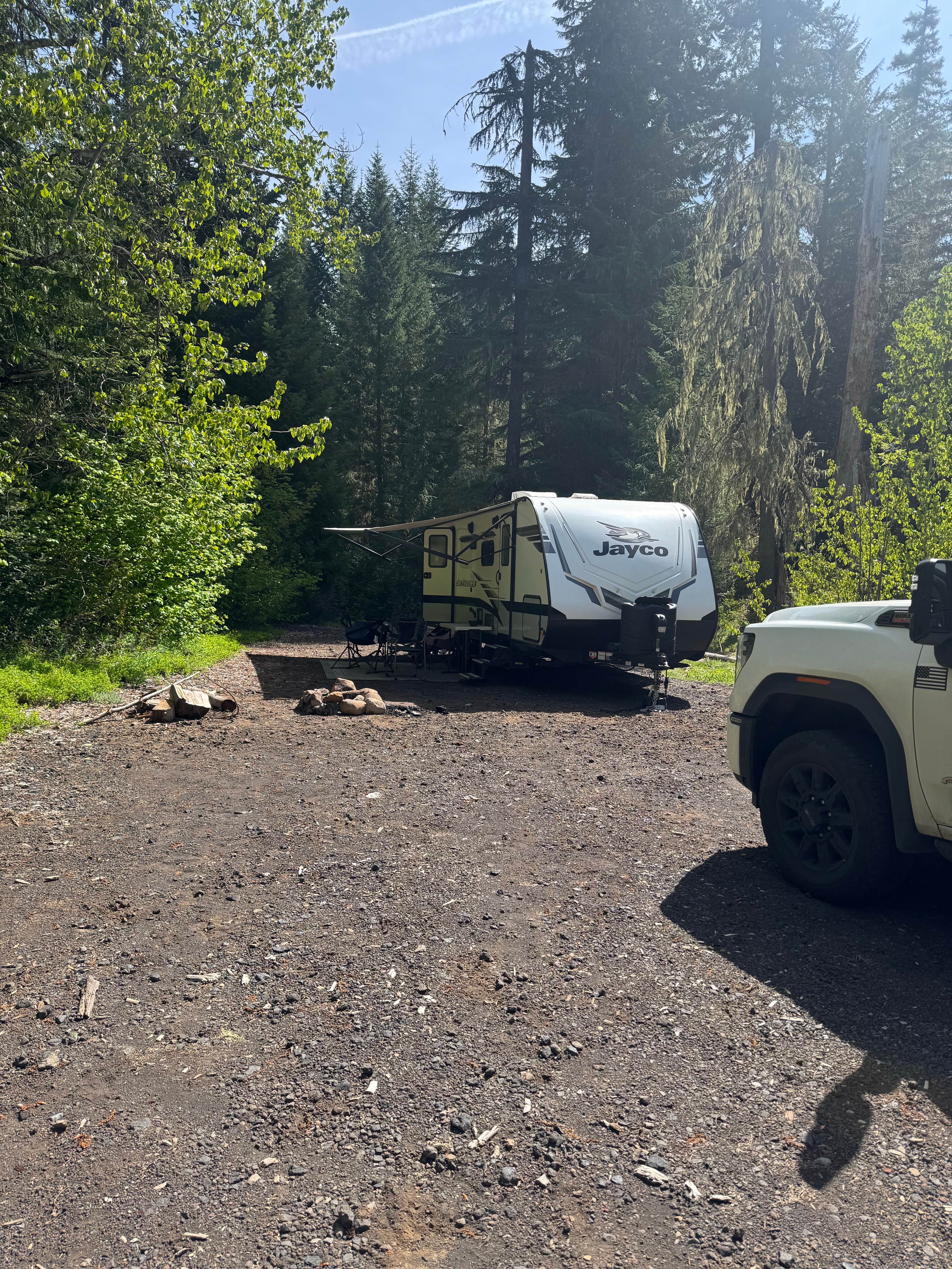 Camper-submitted photo at beyond lava lake sno park near Gates, OR