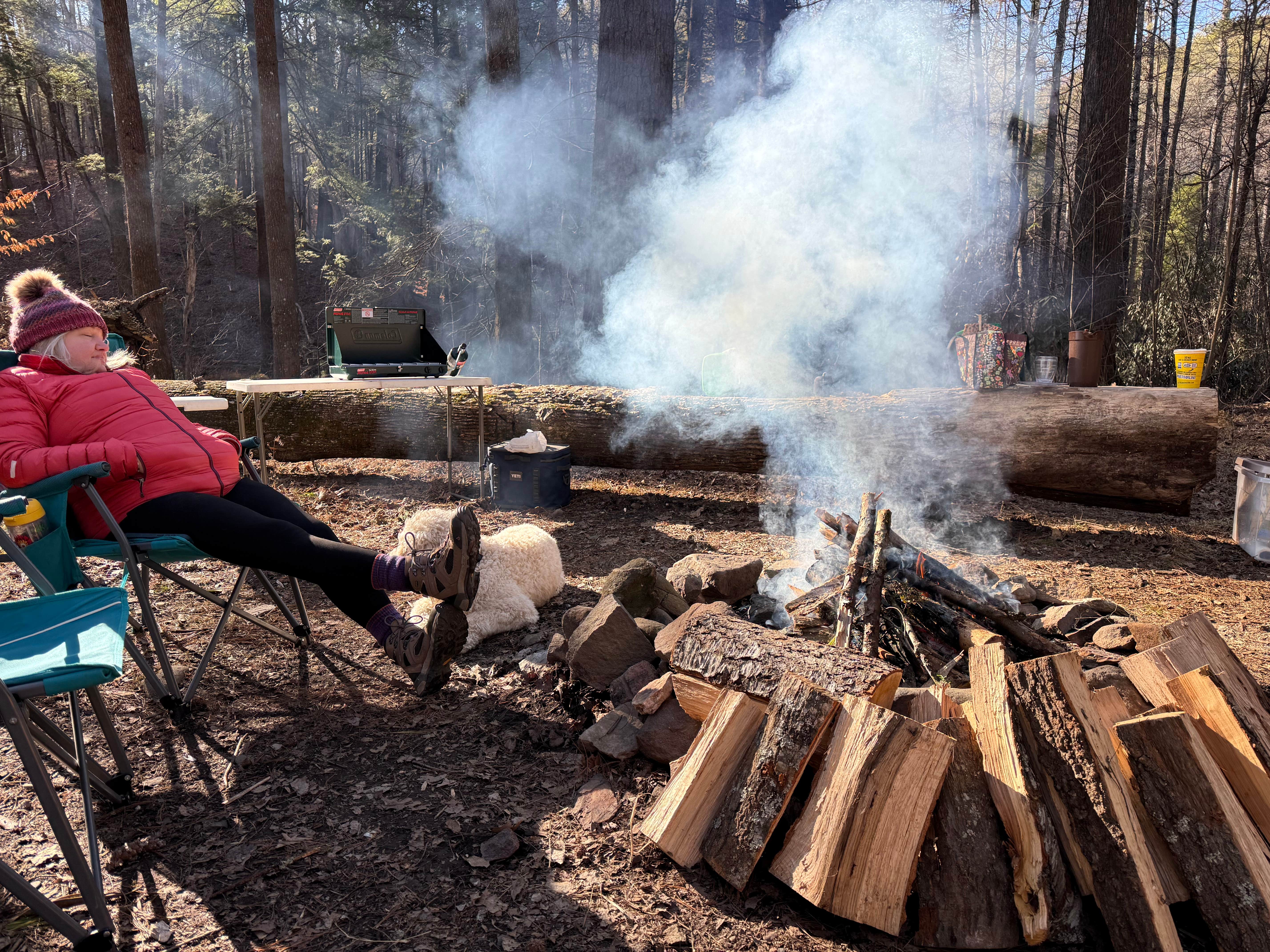 Camper-submitted photo at Big Creek Primitive Camping Area near Athens, TN
