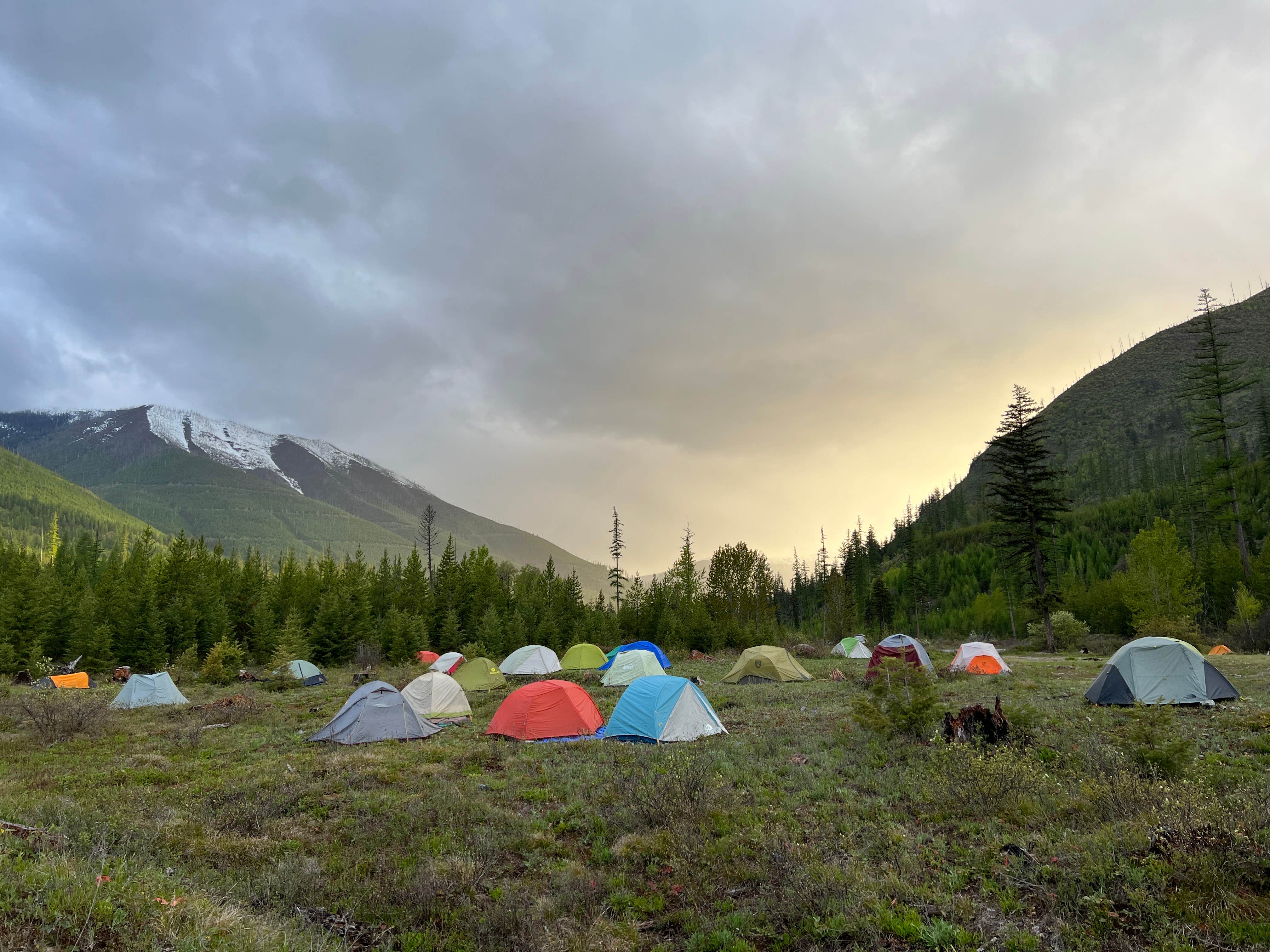 Camper-submitted photo at Big Creek Road near West Glacier, MT