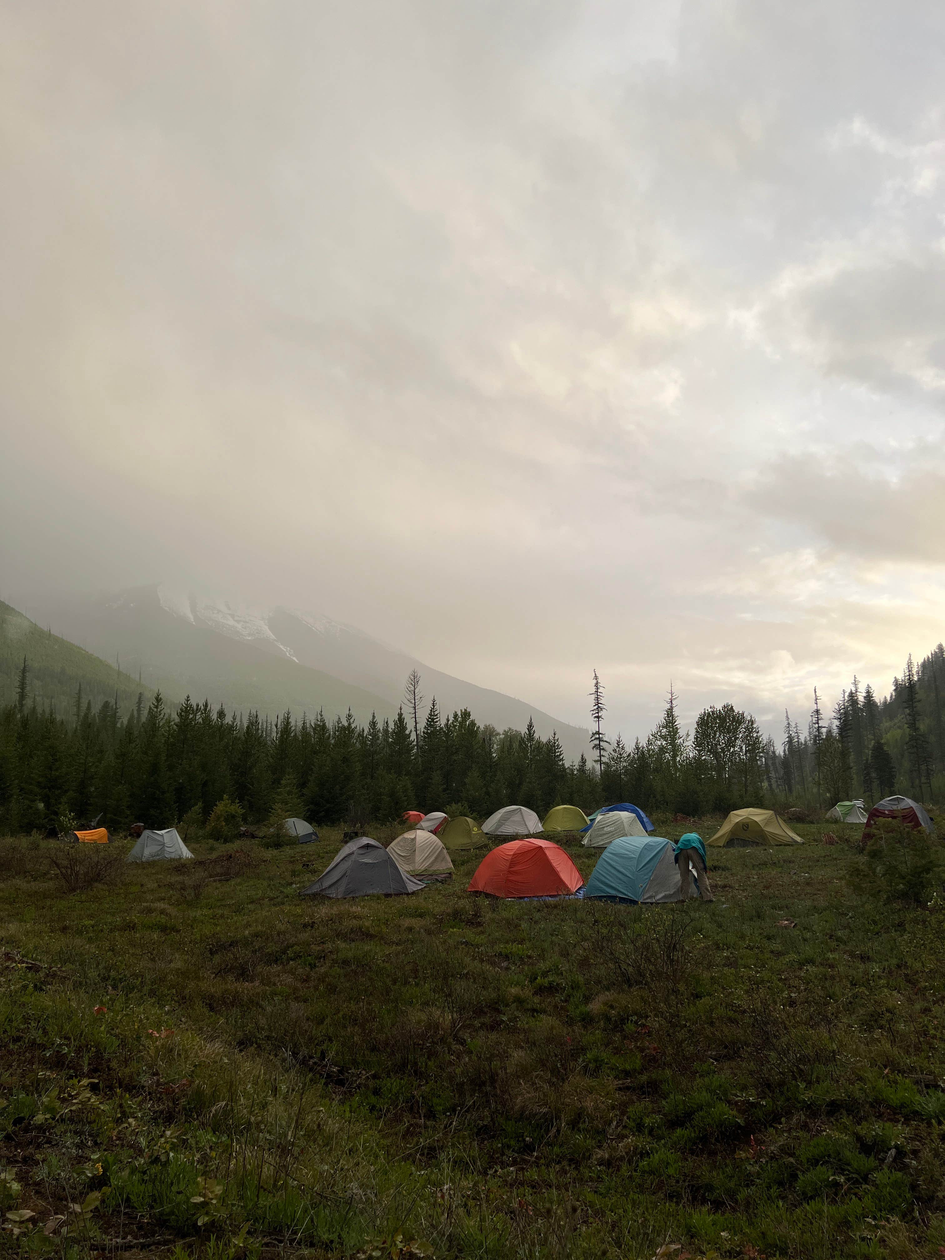 Camper-submitted photo at Big Creek Road near West Glacier, MT