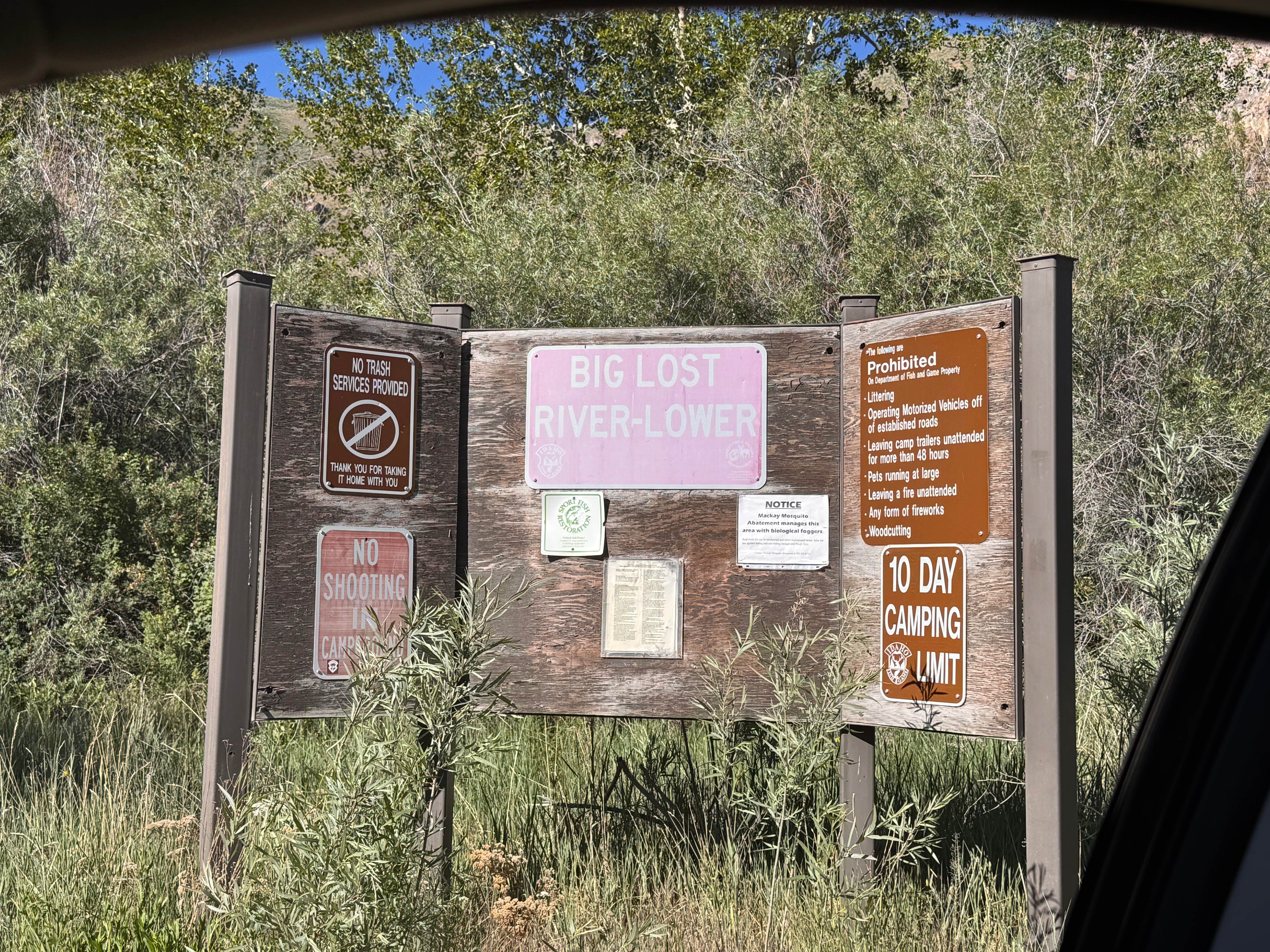Camper-submitted photo at Big Lost River Dispersed near Mackay, ID