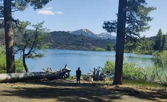 Whitney B.'s photo of a dispersed camping area at Big Pine Dispersed Camping near Cassel, CA