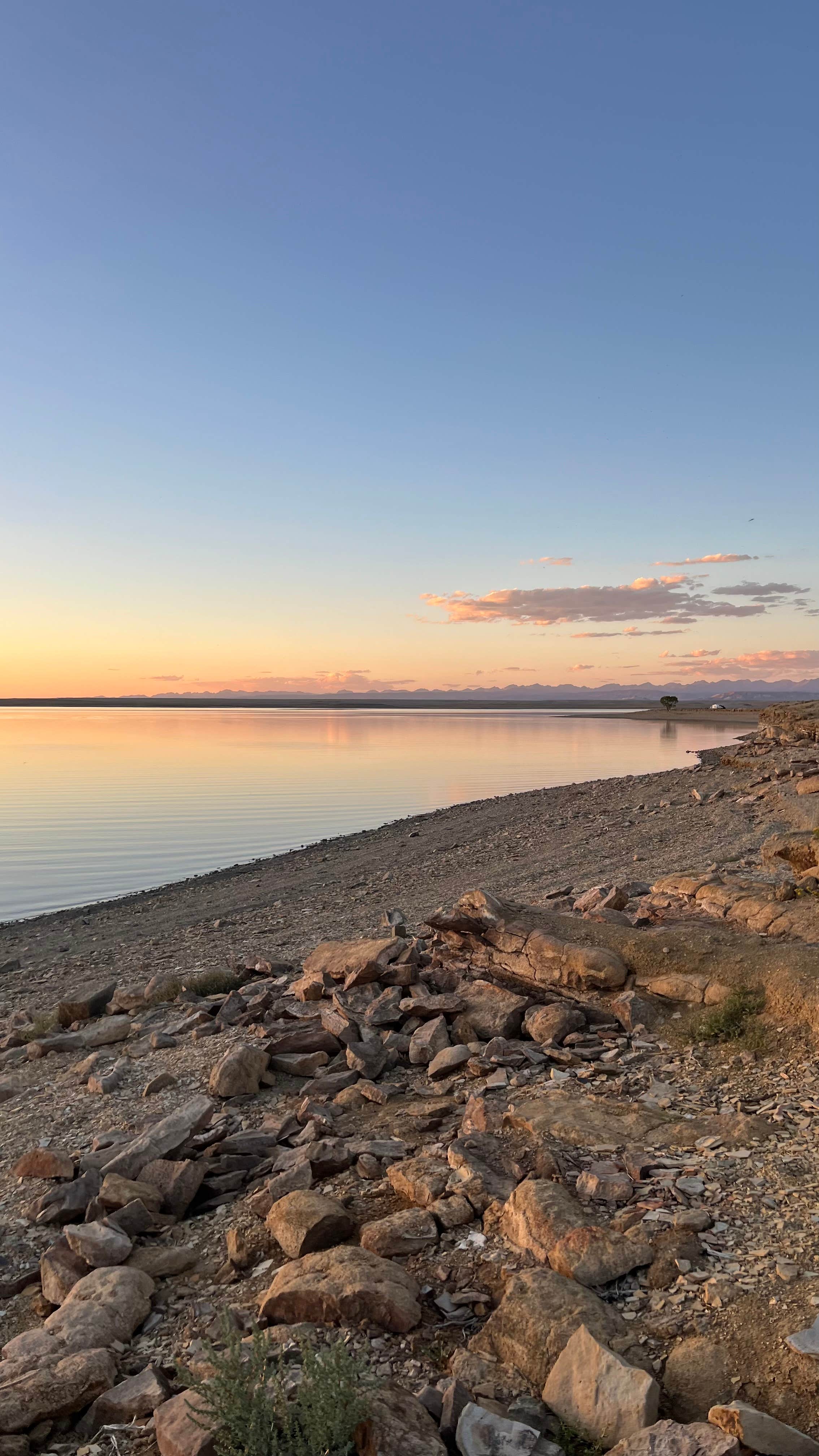 Ashleigh Z.'s photo of a dispersed camping area at Big Sandy Dam and Reservoir near Superior, WY