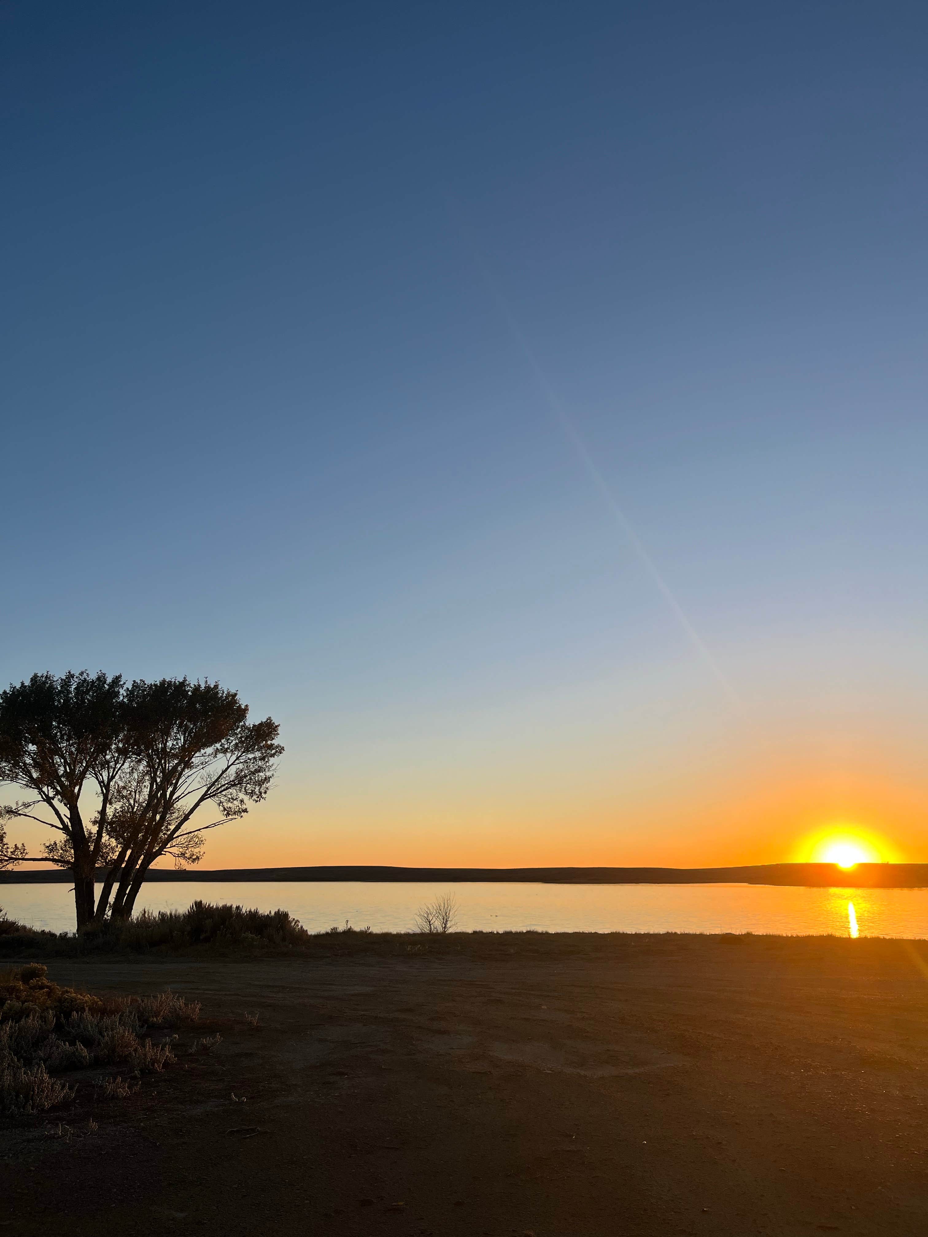 Ella C.'s photo of a dispersed camping area at Big Sandy Dam and Reservoir near Boulder, WY
