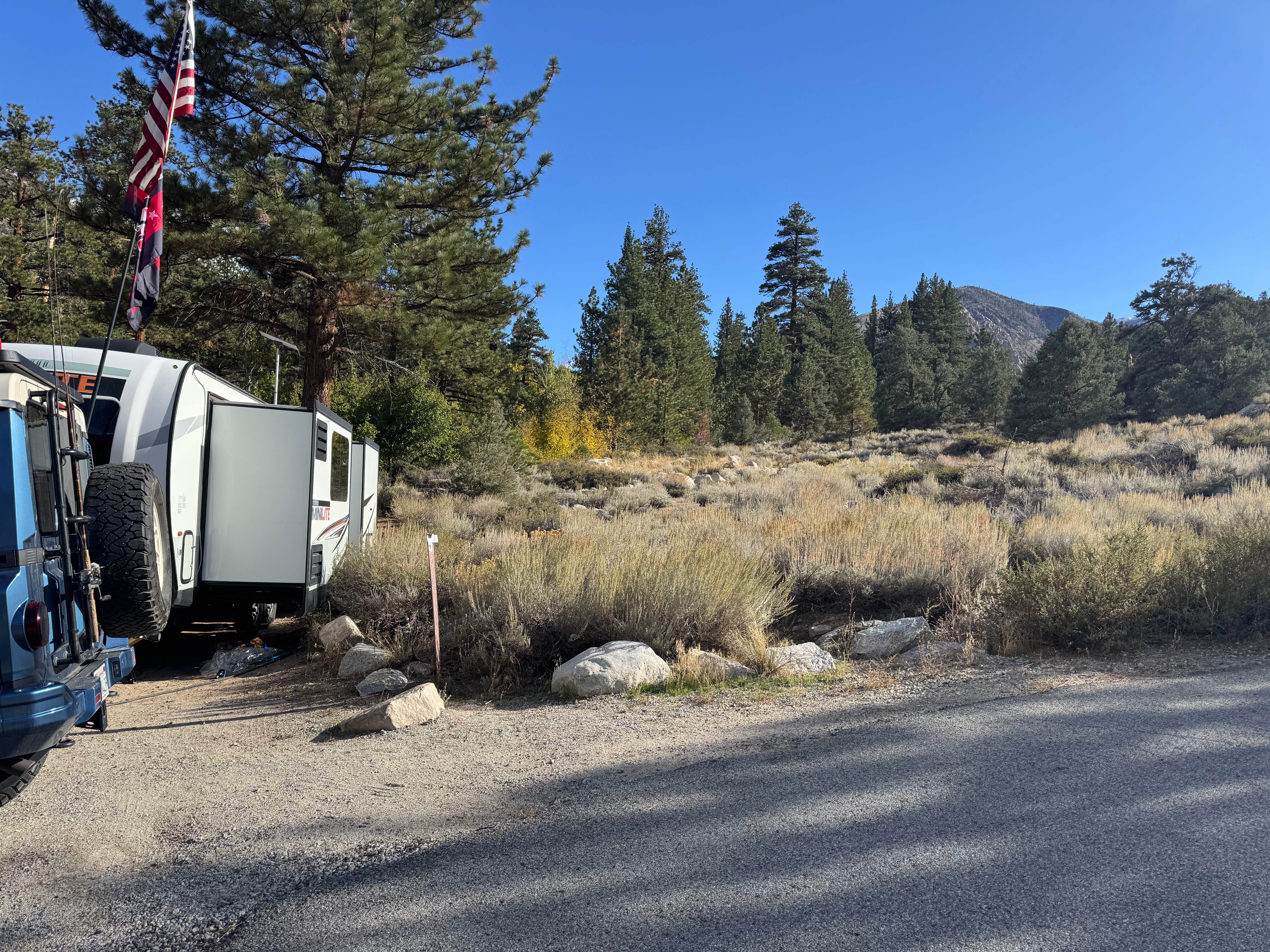 Camper-submitted photo at Big Trees Campground near Swall Meadows, CA