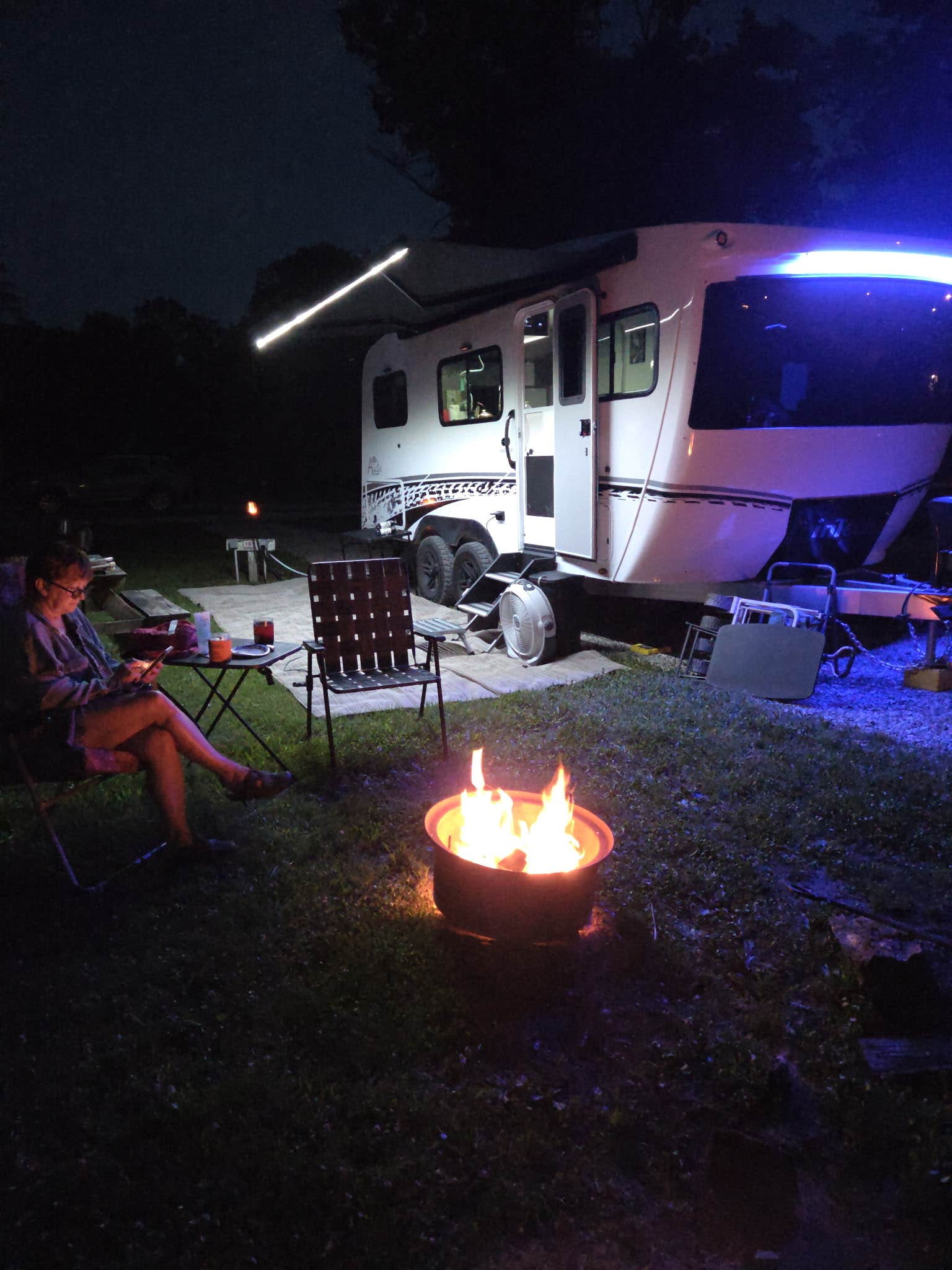 Camping near Johnson County Fairgrounds: Bill Monroe Memorial Music Park & Campground, Helmsburg, Indiana