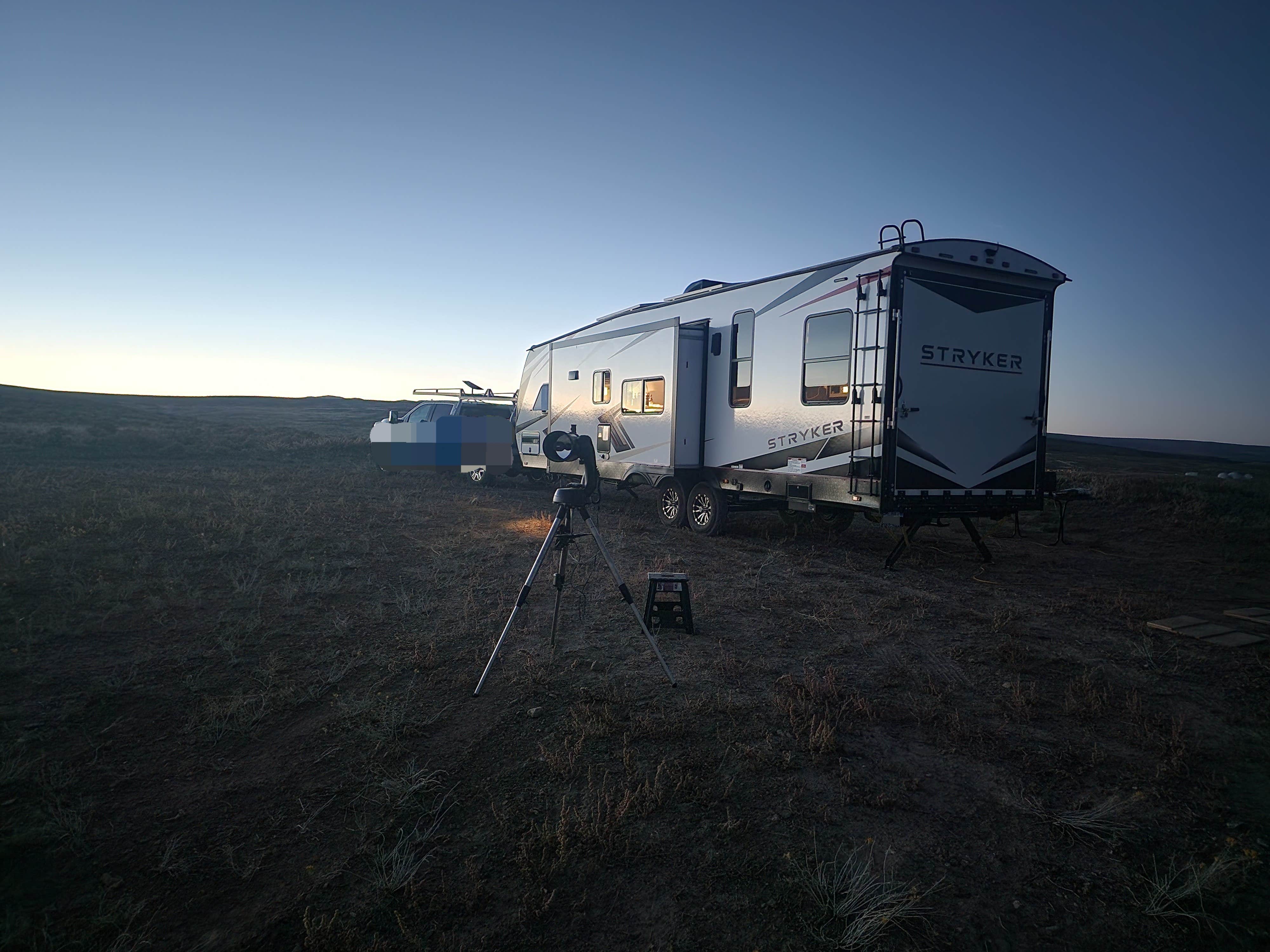 Sydni B.'s photo of rv camping at Biohome Research Facility near Battle Mountain, NV